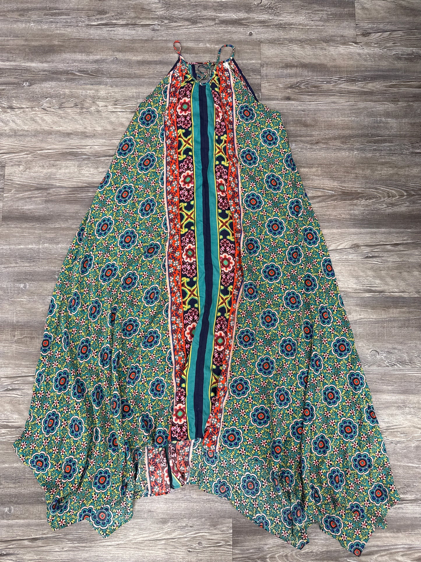 Dress Casual Maxi By Anthropologie In Multi-colored, Size: Xs