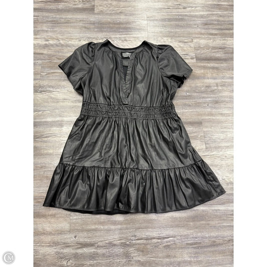Dress Party Midi By Anthropologie In Black, Size: 2x