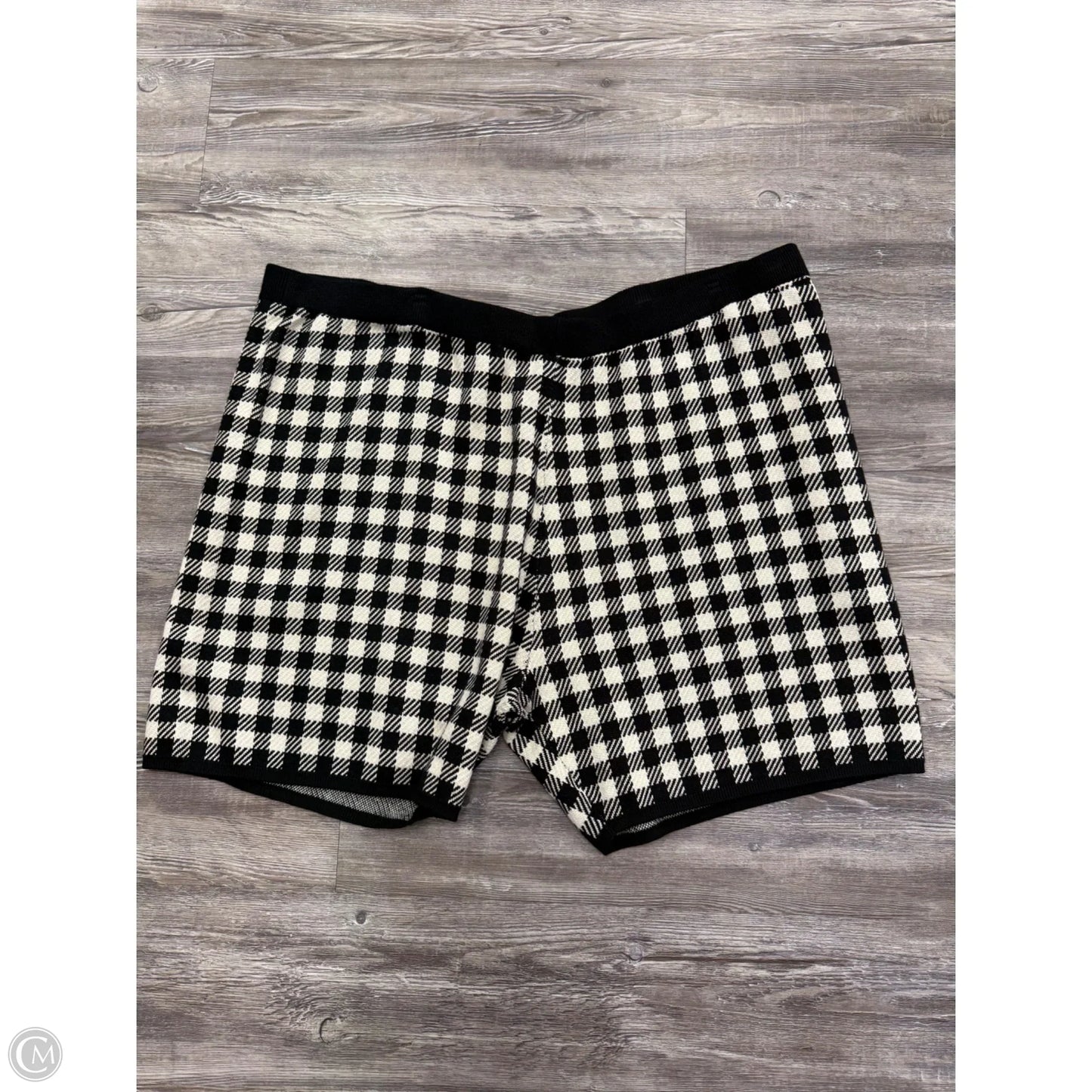 Shorts By Future Collective In Plaid Pattern, Size: 3x