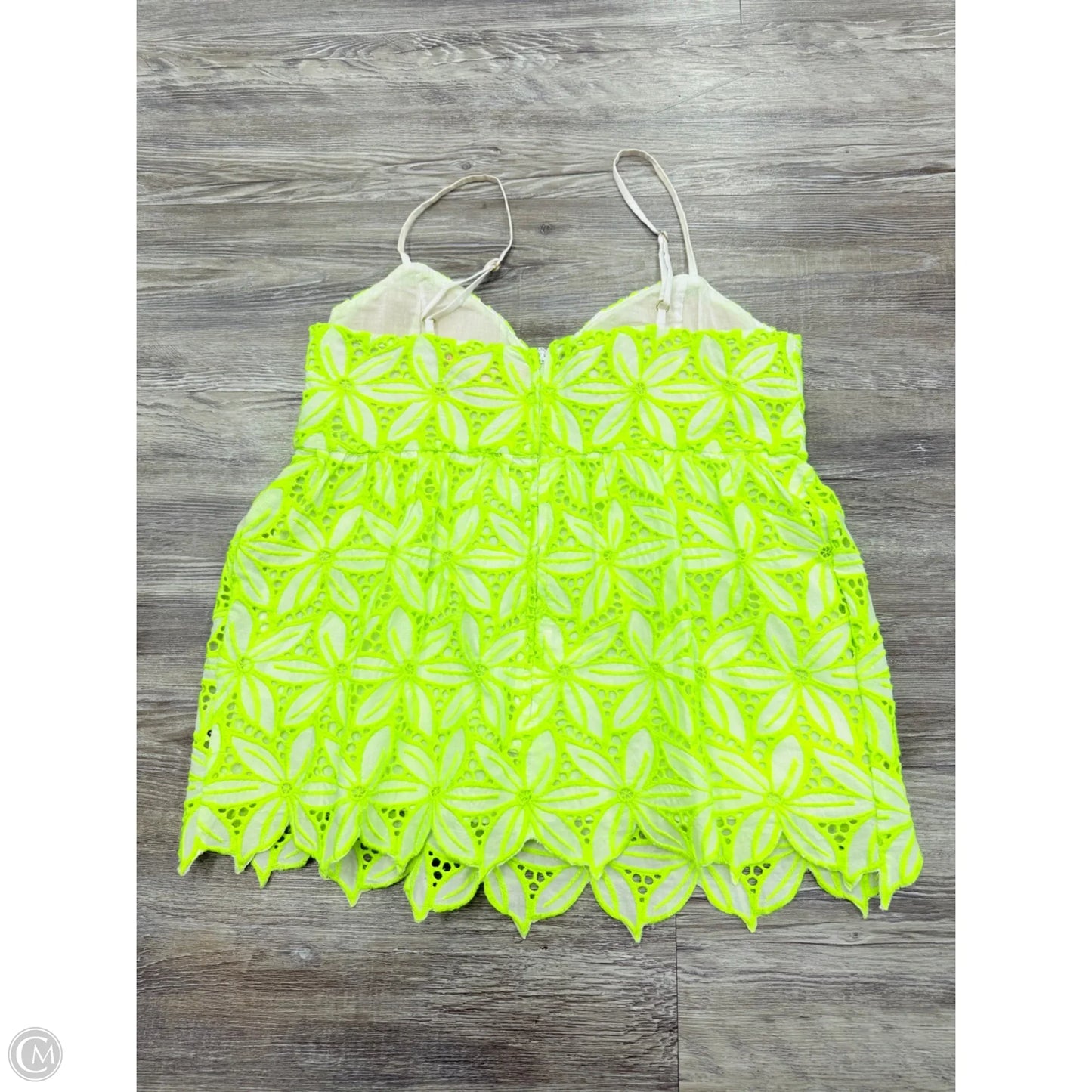 Top Sleeveless Designer By Lilly Pulitzer In Green, Size: S