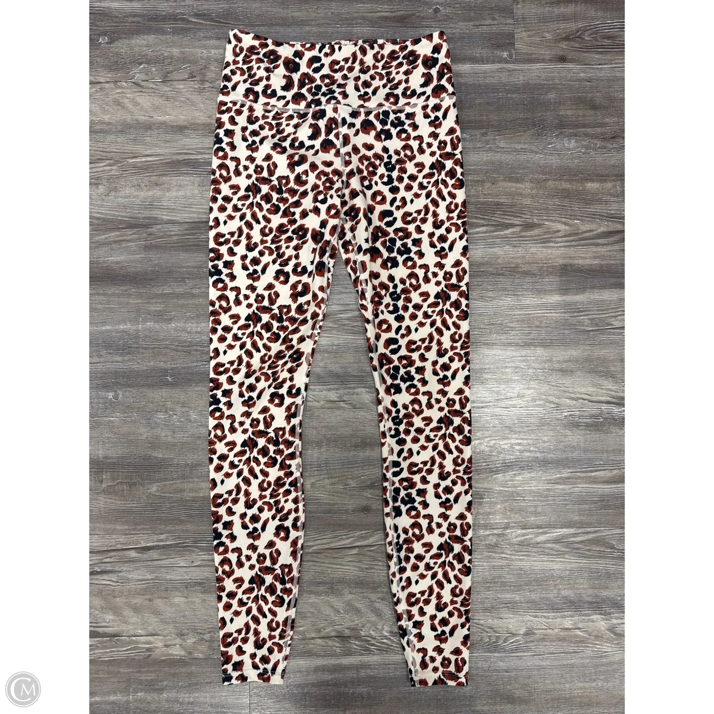 Athletic Leggings By Varley In Animal Print, Size: M