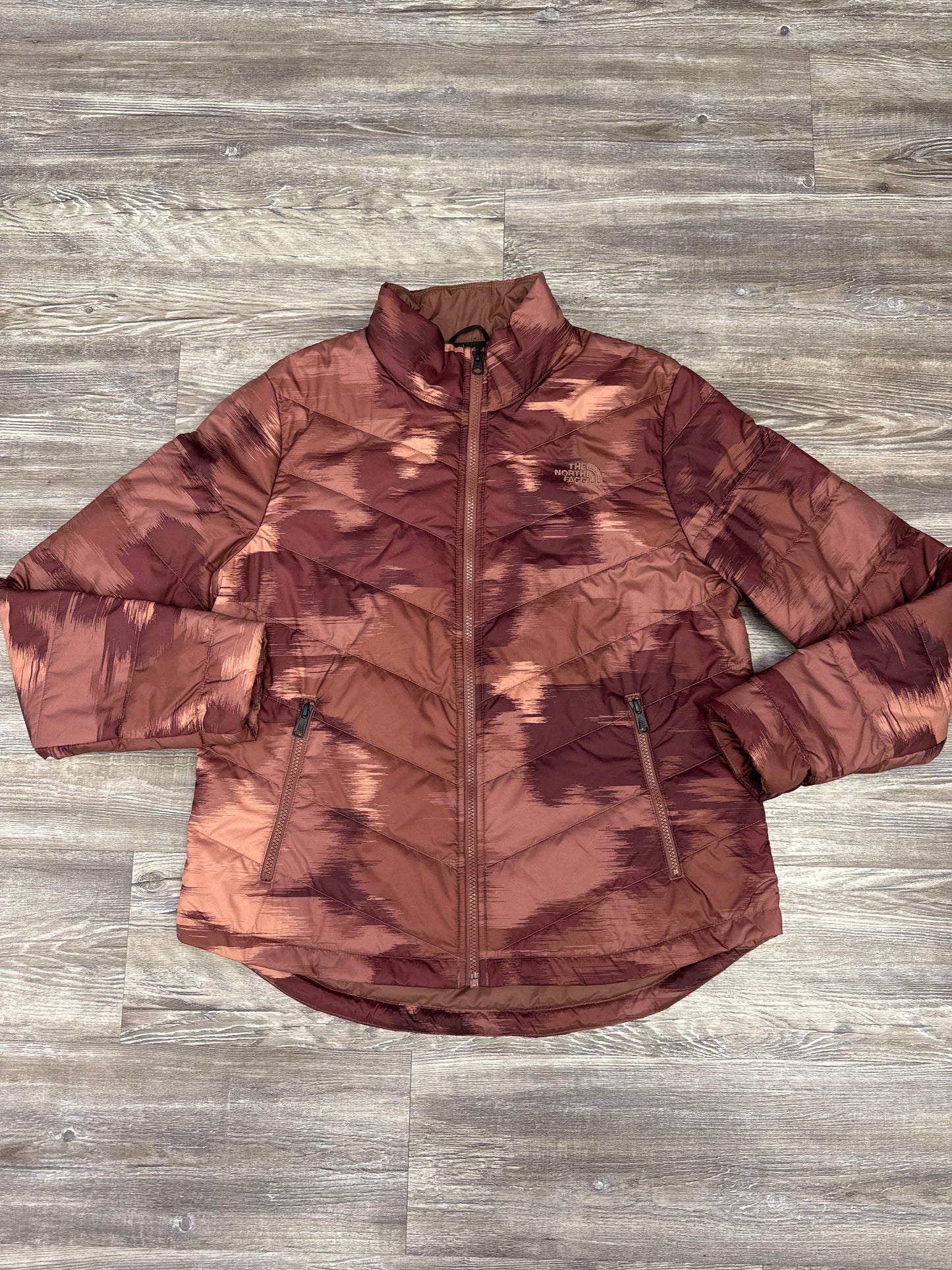 Jacket Puffer & Quilted By The North Face In Red, Size: L