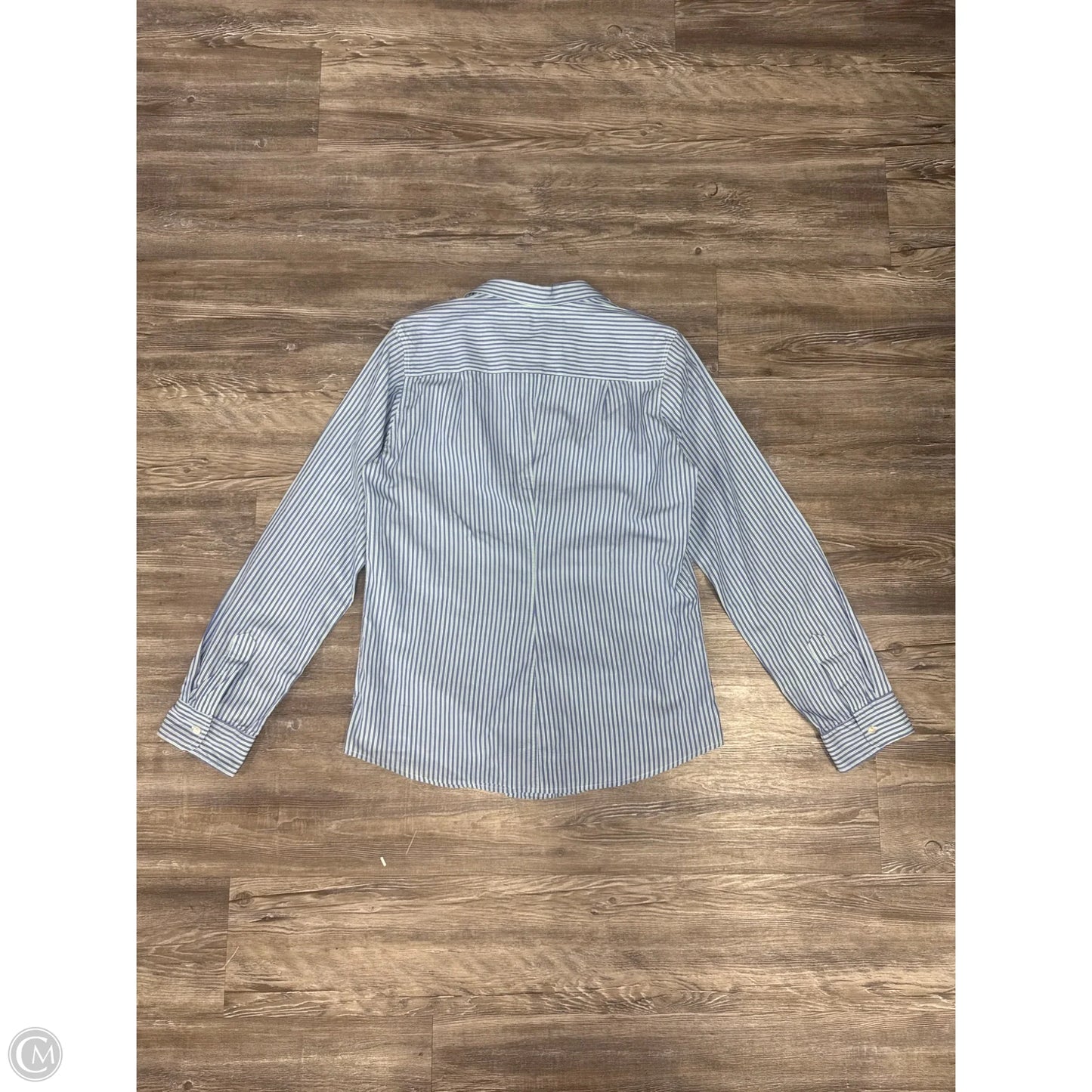 Top Long Sleeve By Frank And Eileen In Striped Pattern, Size: Xl