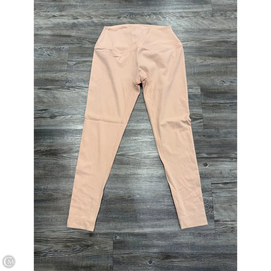 Athletic Leggings Capris By Set Active In Pink, Size: L