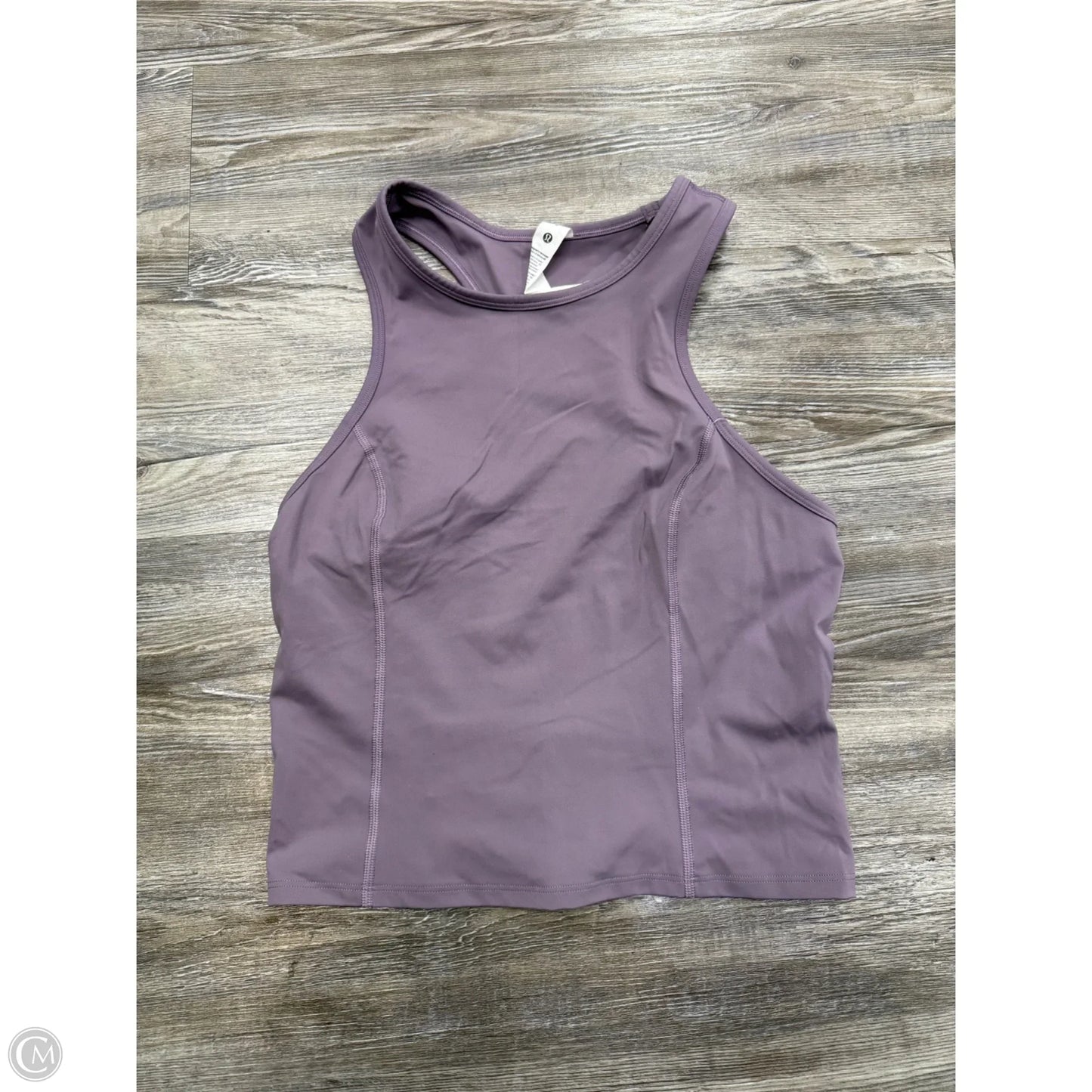 Athletic Tank Top By Lululemon In Purple, Size: 8