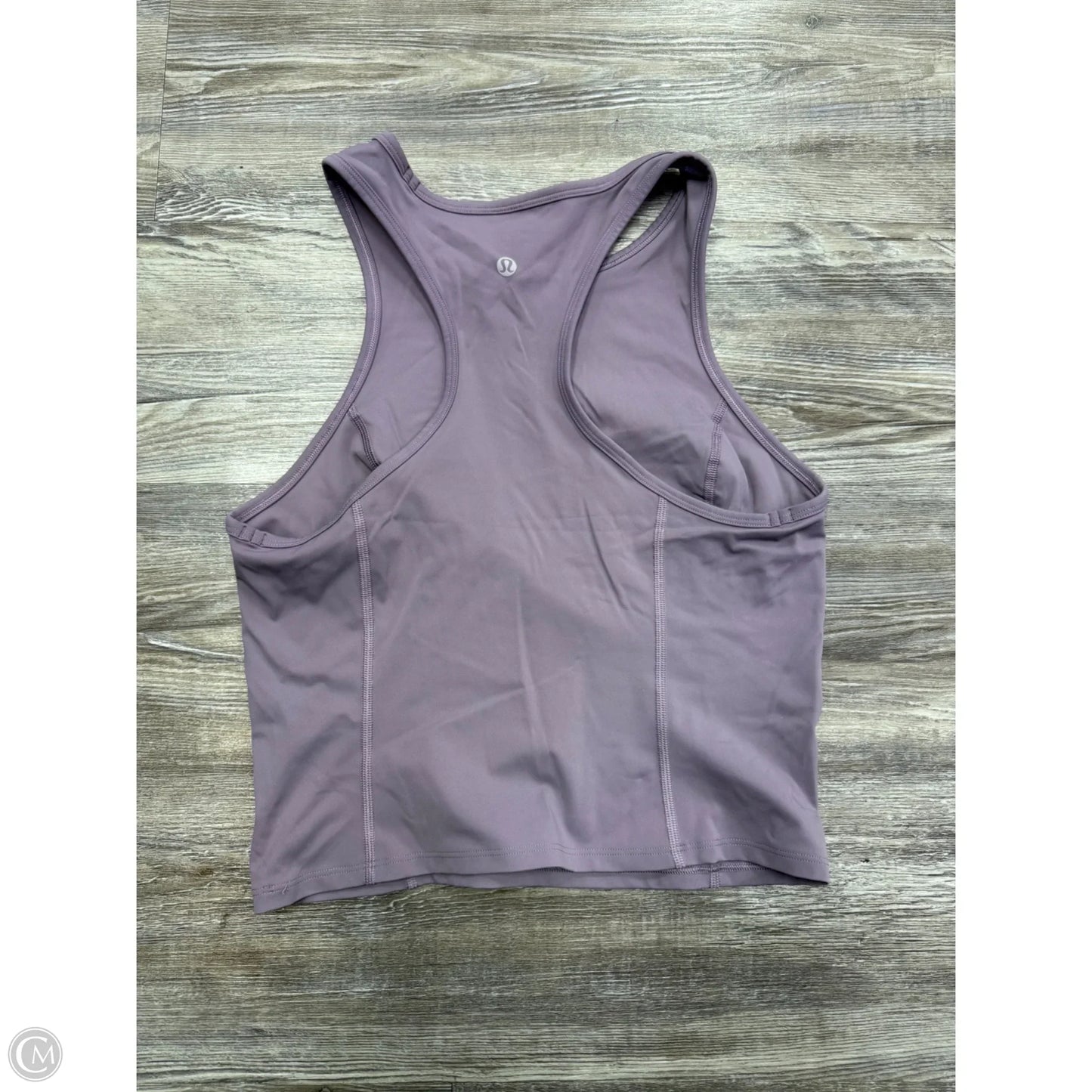 Athletic Tank Top By Lululemon In Purple, Size: 8
