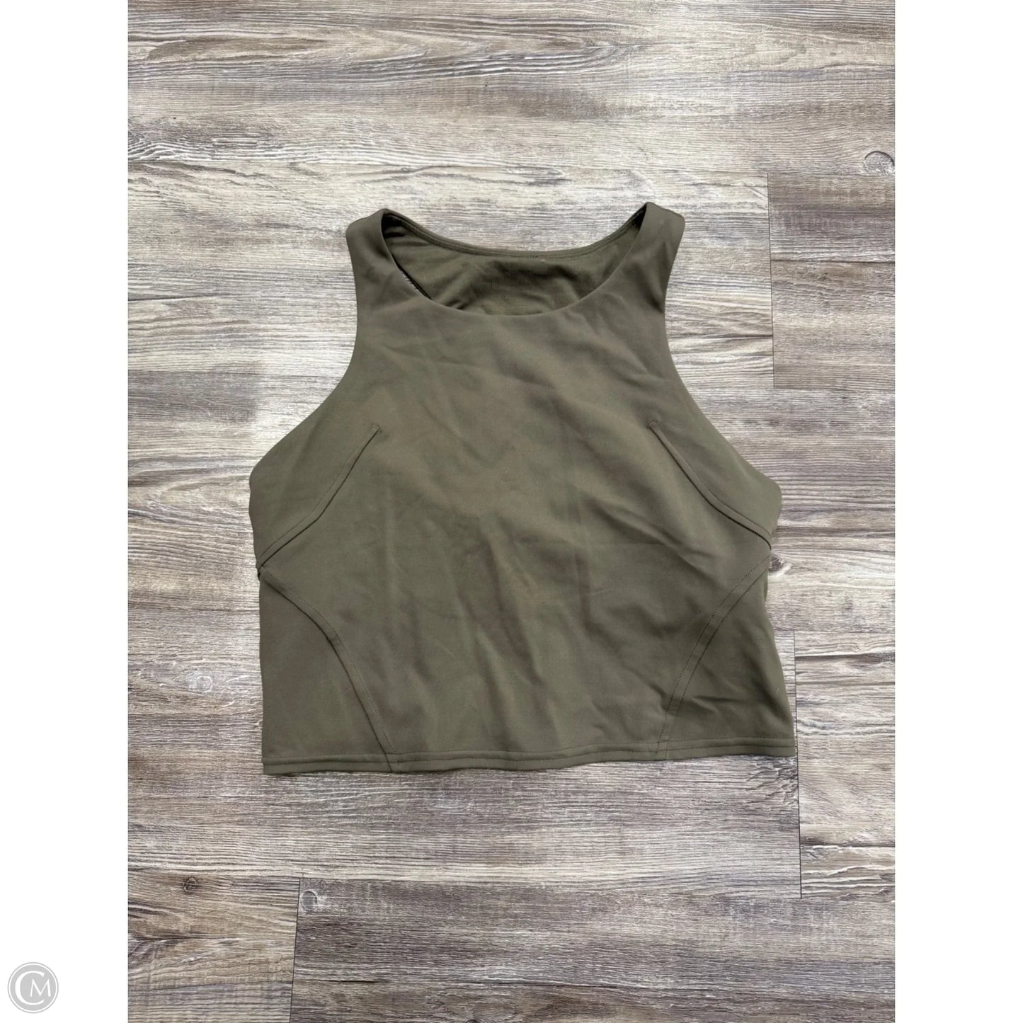 Athletic Tank Top By Lululemon In Green, Size: 10
