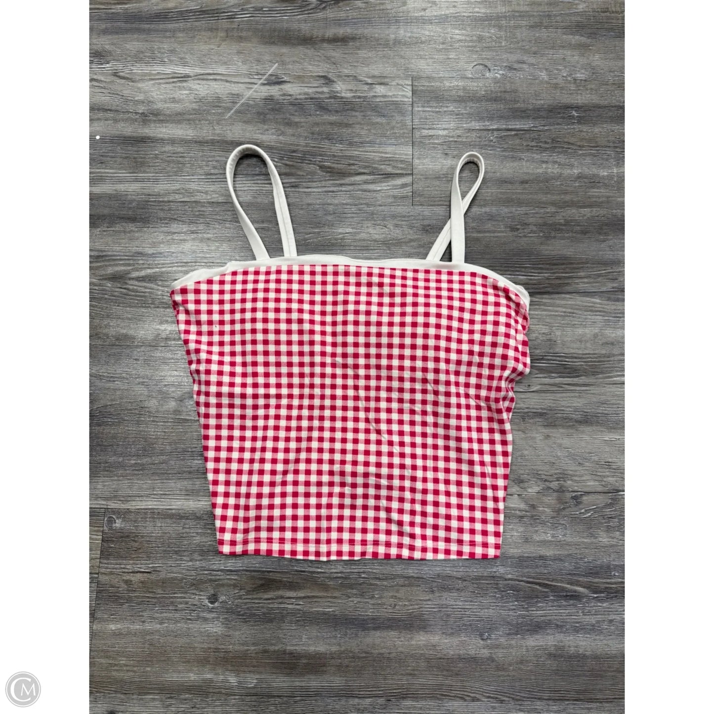 Athletic Tank Top By All In Motion In Plaid Pattern, Size: L