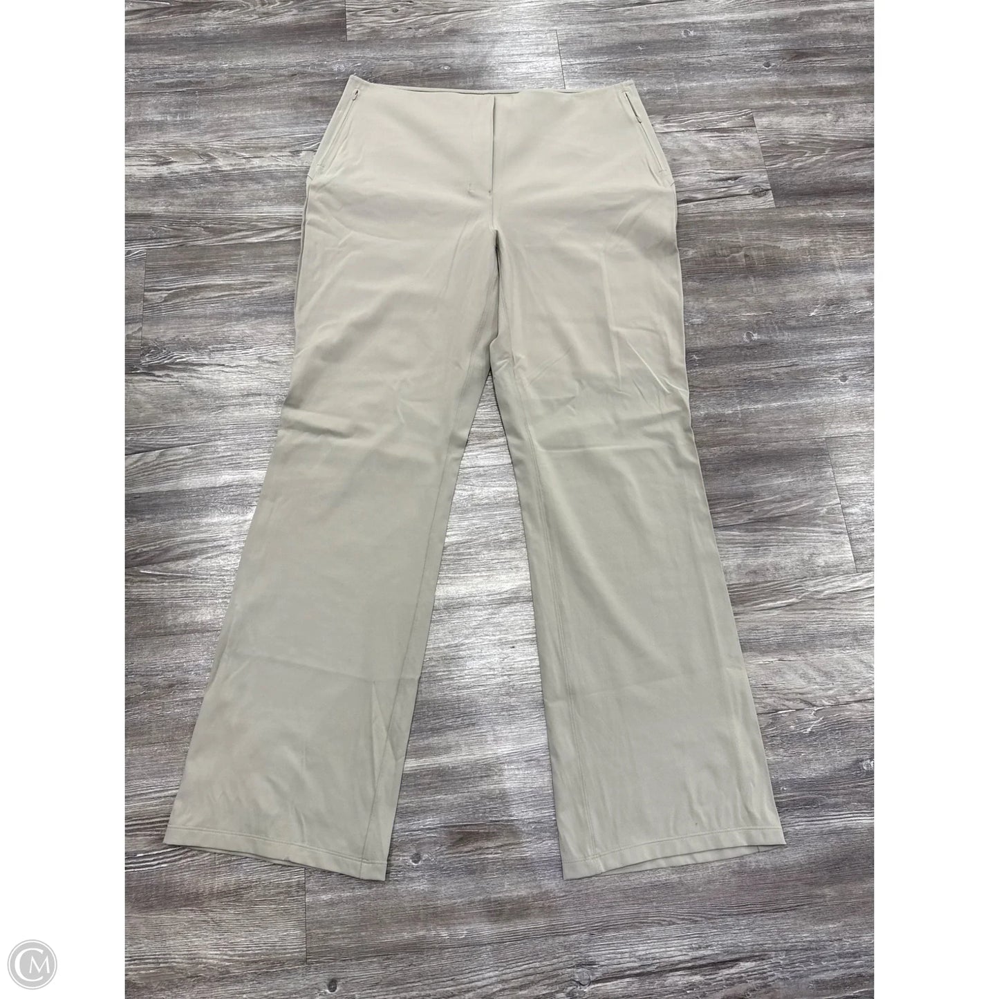 Athletic Pants By Lululemon In Tan, Size: 14