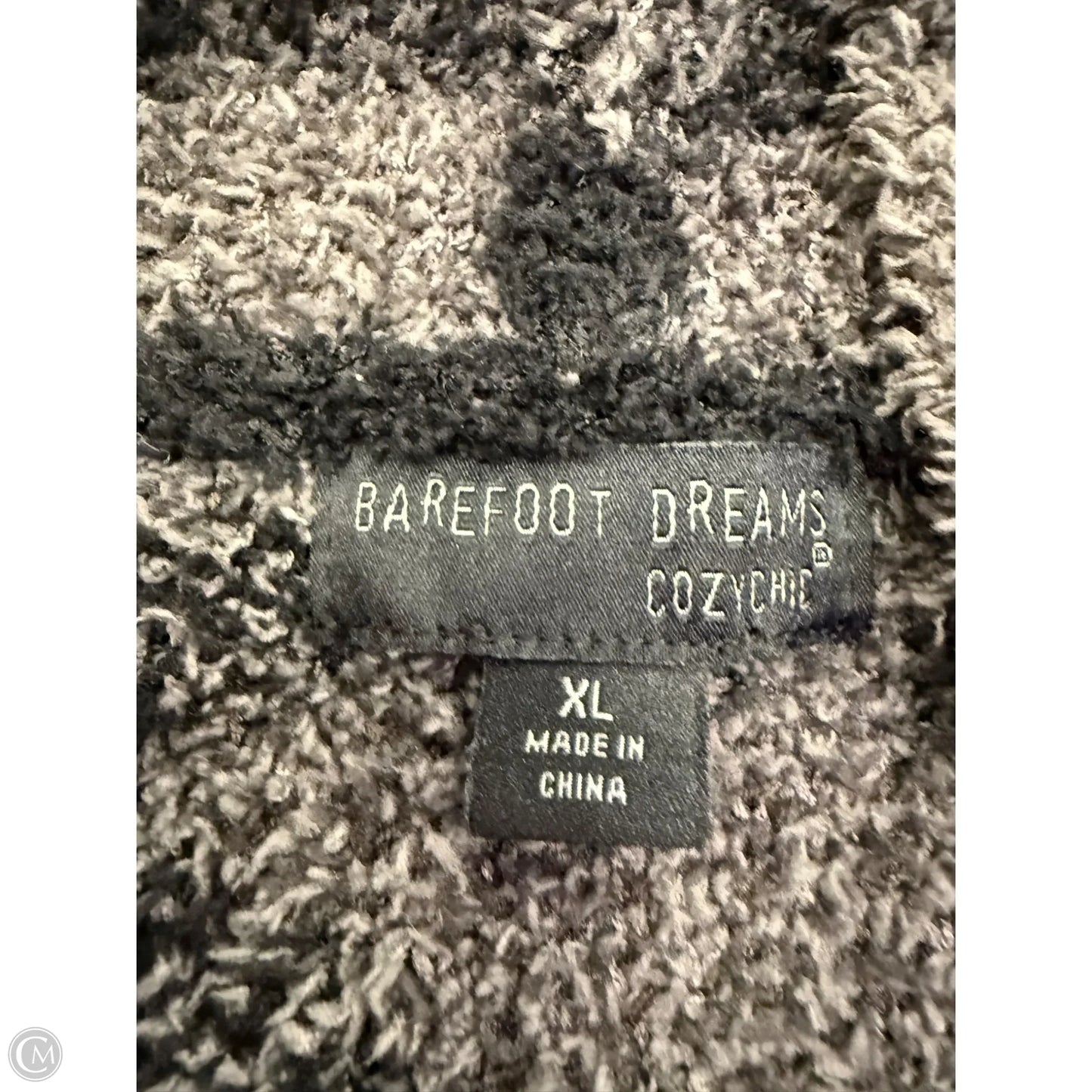 Sweatshirt Hoodie By Barefoot Dreams In Camouflage Print, Size: Xl