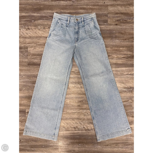 Jeans Wide Leg By Hudson In Blue Denim, Size: 2