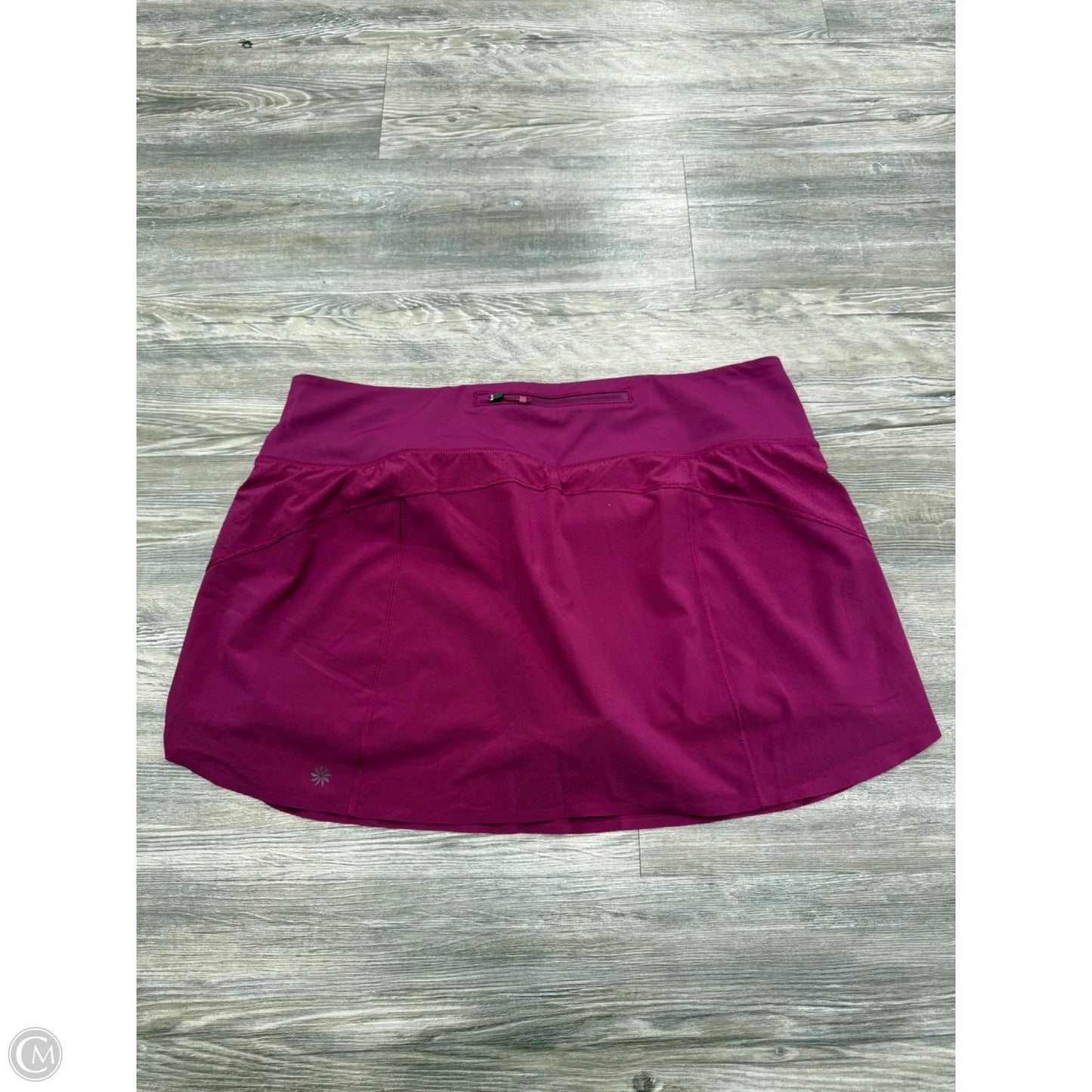 Athletic Skort By Athleta In Pink, Size: Xl
