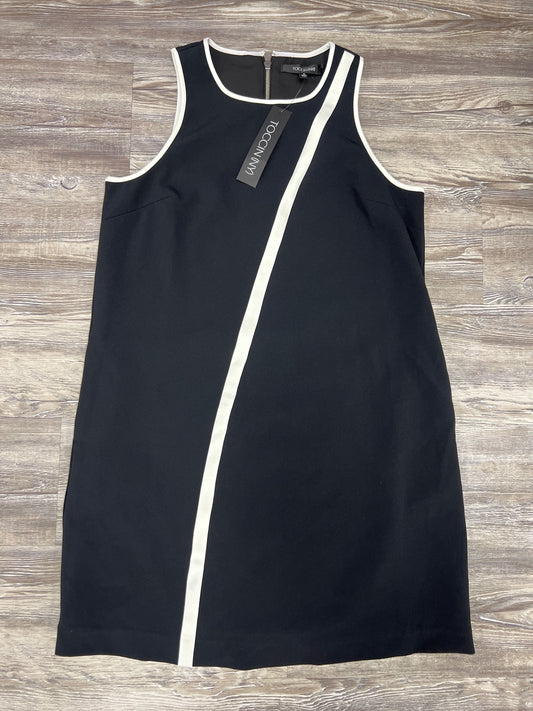 Black & White Dress Casual Midi Cma, Size 8