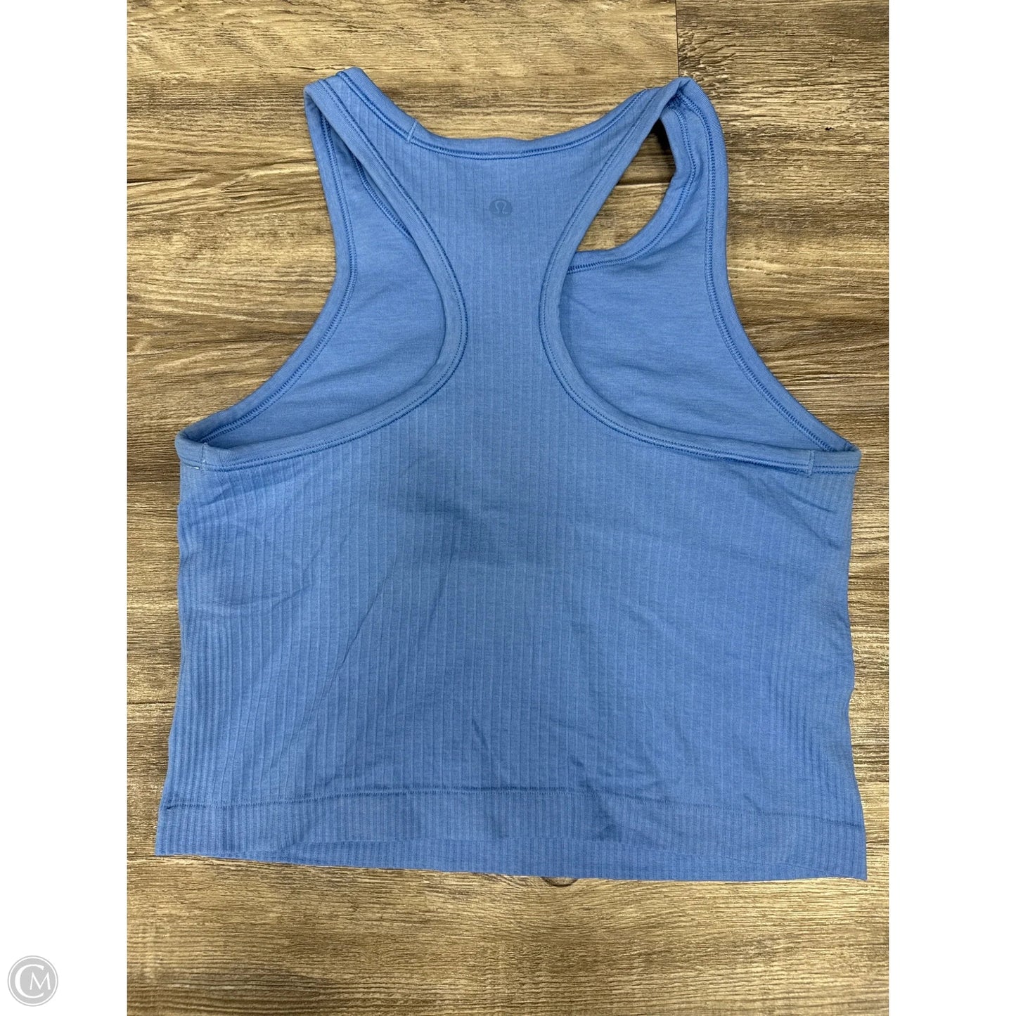 Athletic Tank Top By Lululemon In Blue, Size: 8