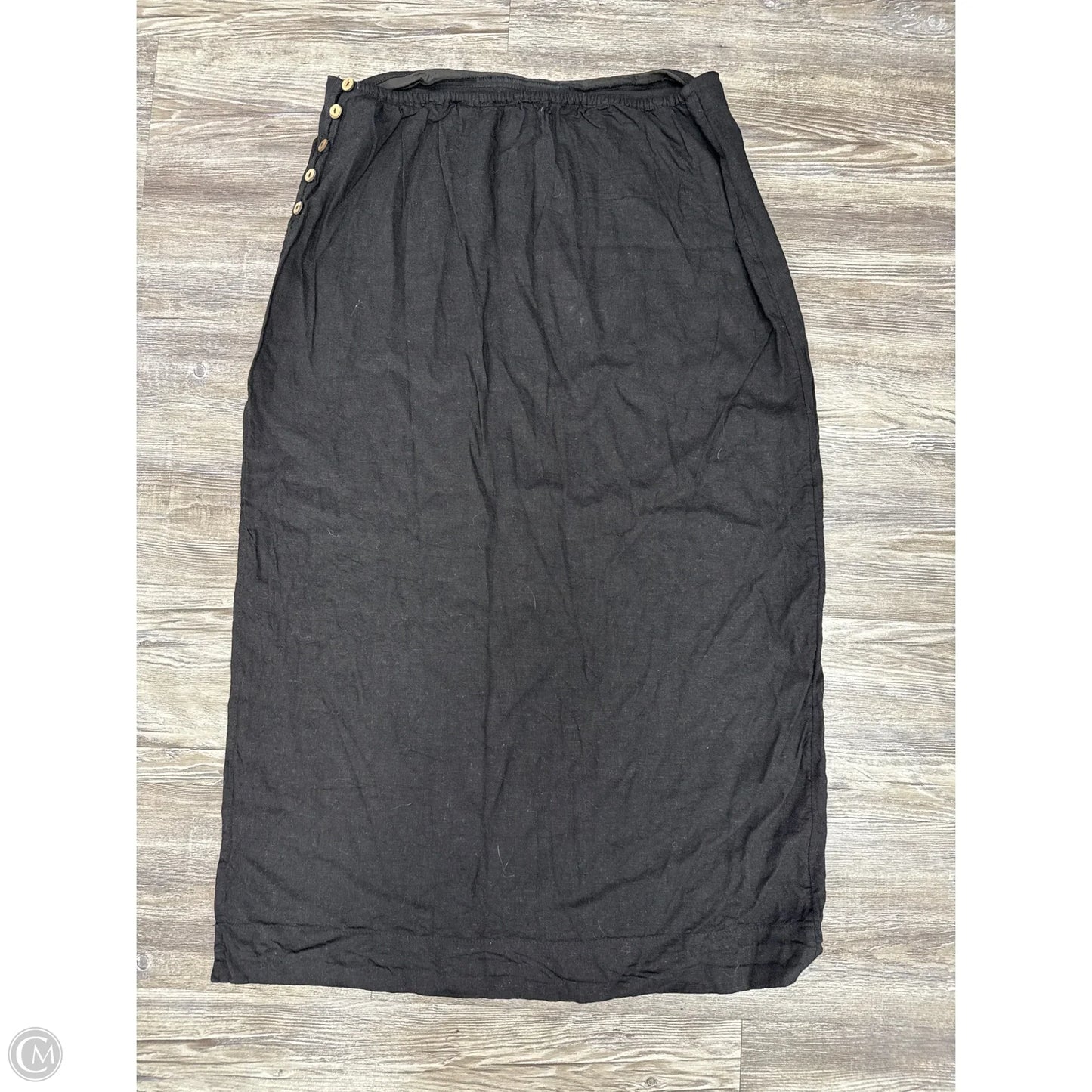 Skirt Maxi By Cmc In Black, Size: M