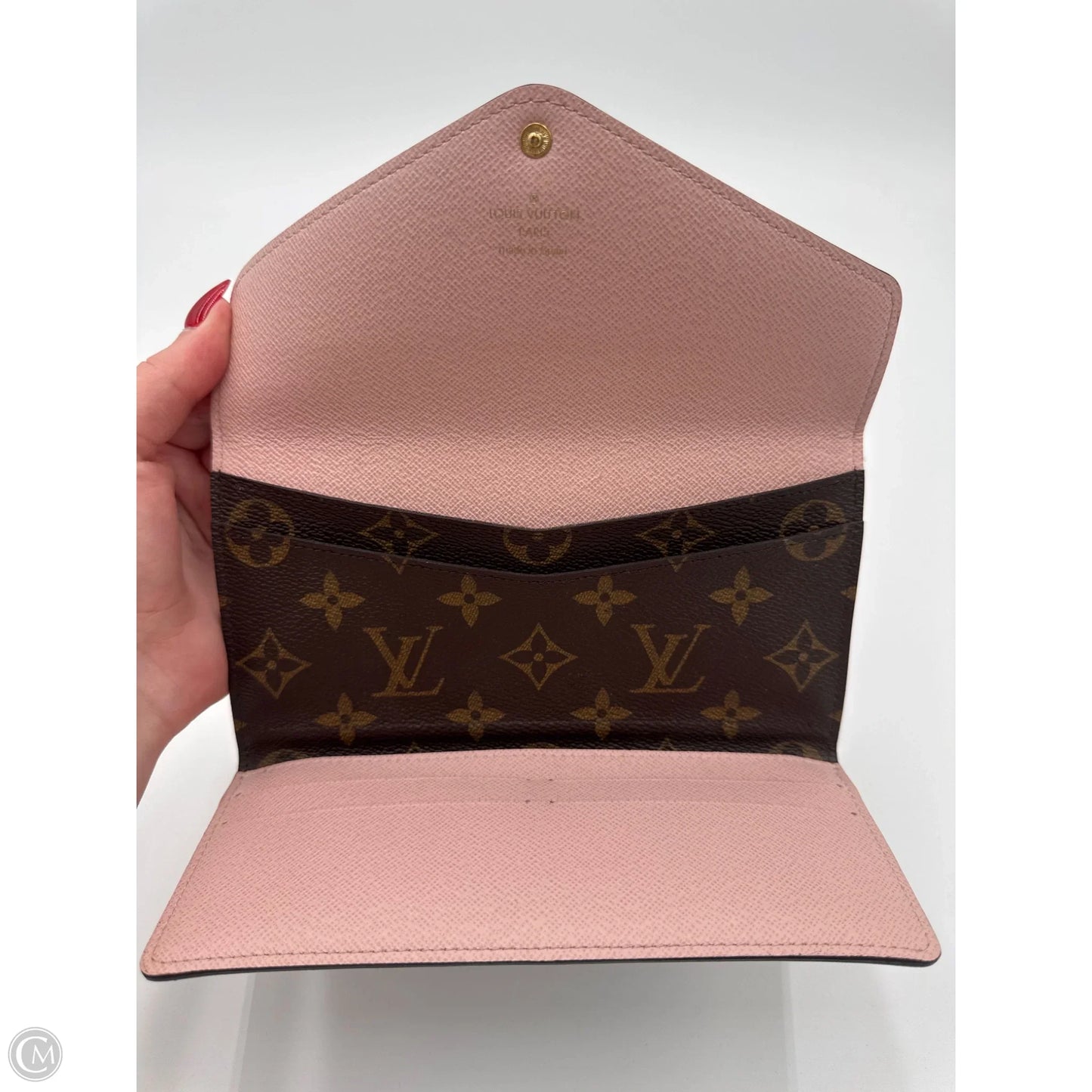 Wallet Luxury Designer By Louis Vuitton, Size: Medium