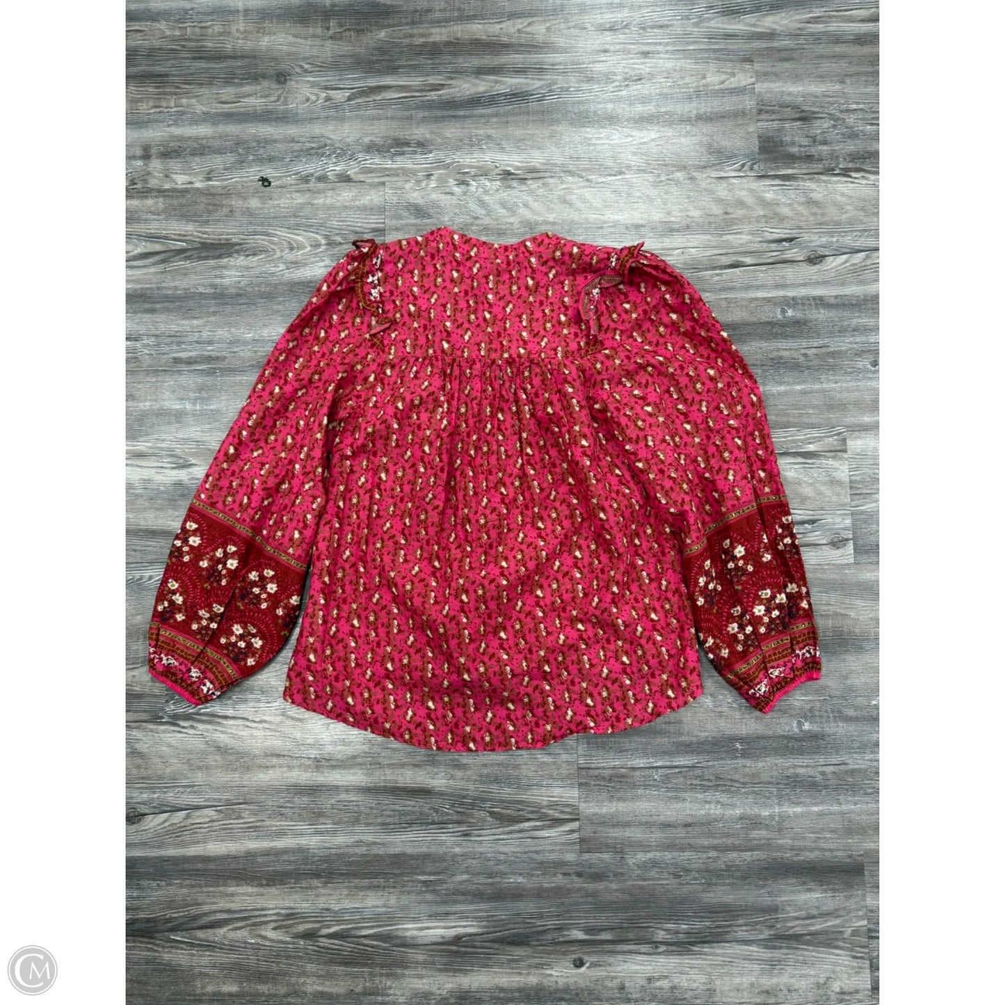 Top Long Sleeve By Joie In Pink, Size: S