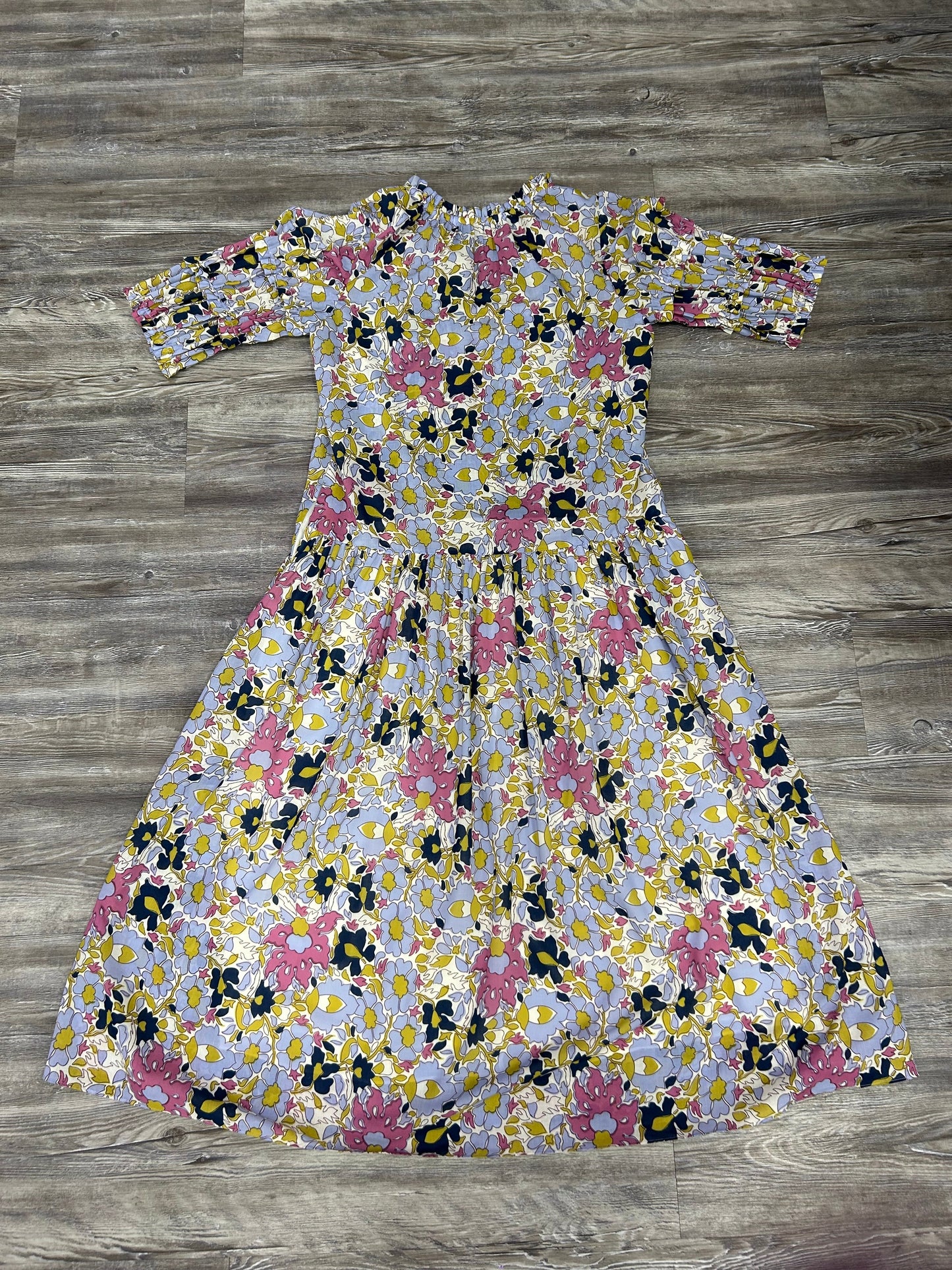 Dress Casual Maxi By Rebecca Taylor In Floral Print, Size: M