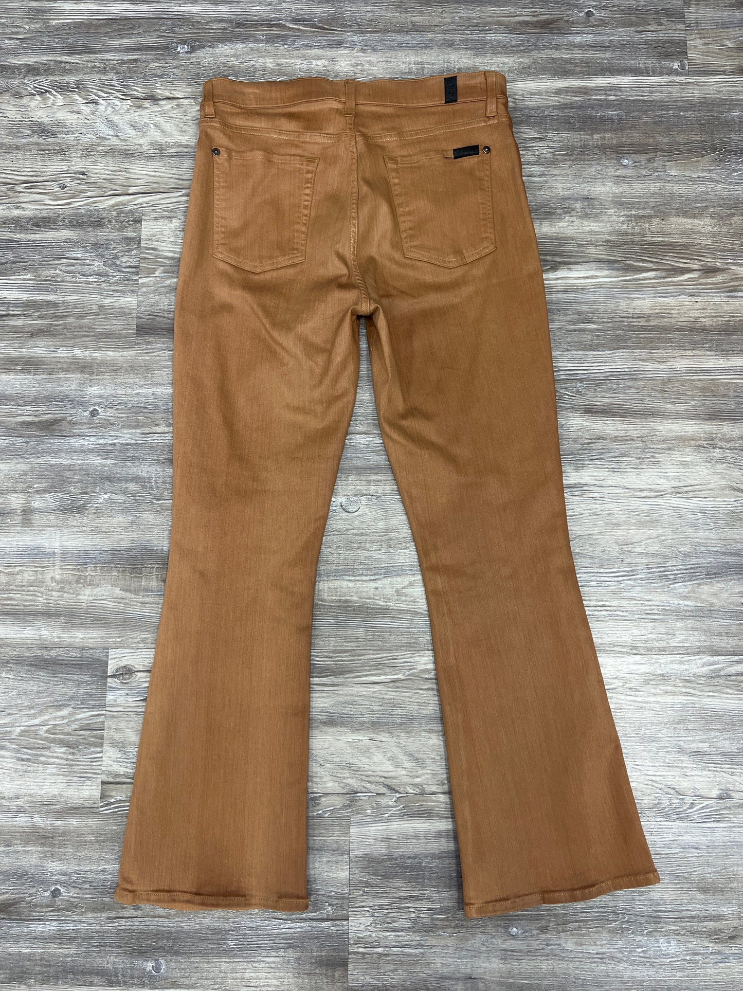 Jeans Designer By 7 For All Mankind In Brown, Size: 10