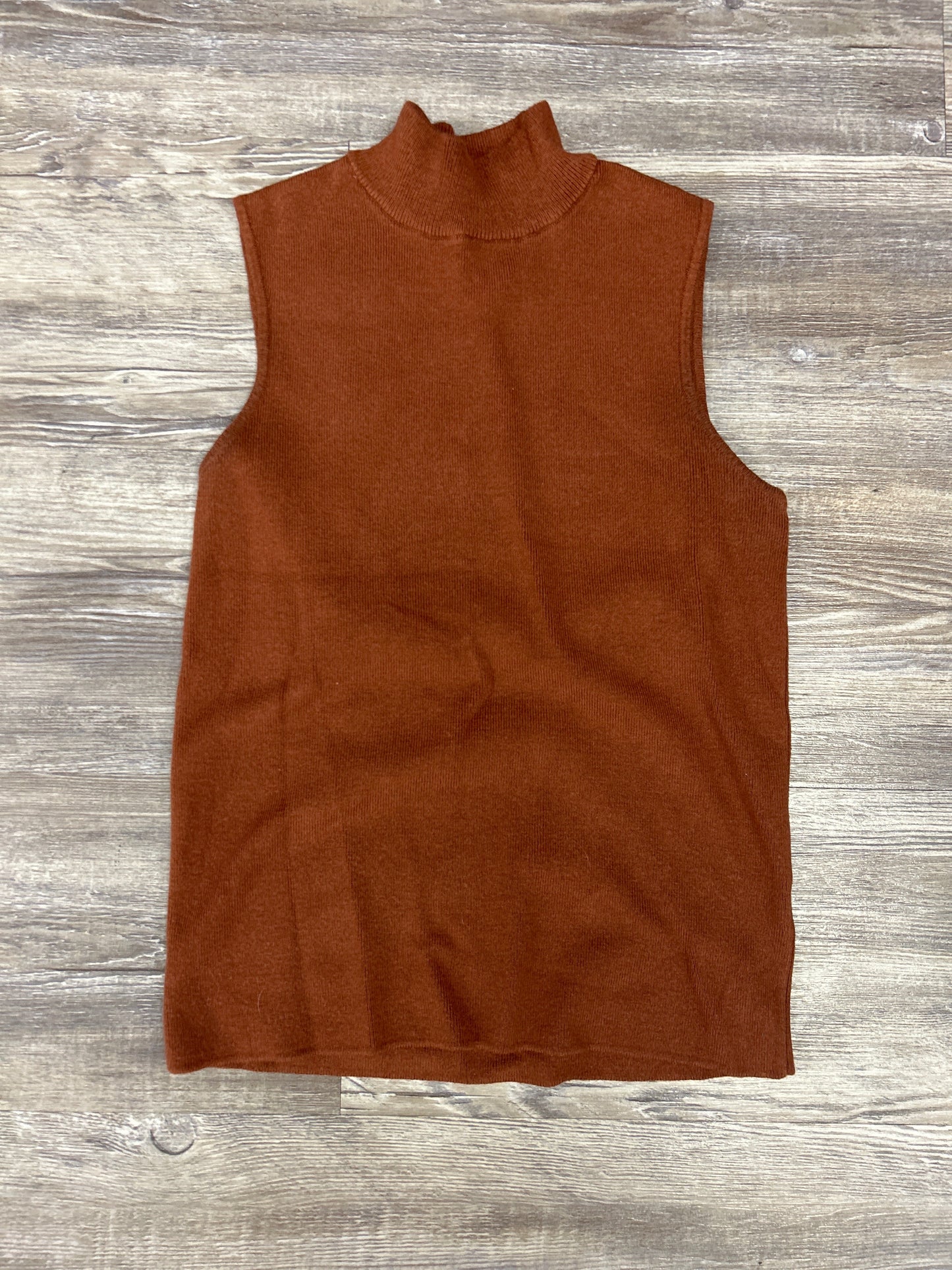 Top Sleeveless By Marled In Brown, Size: Xs