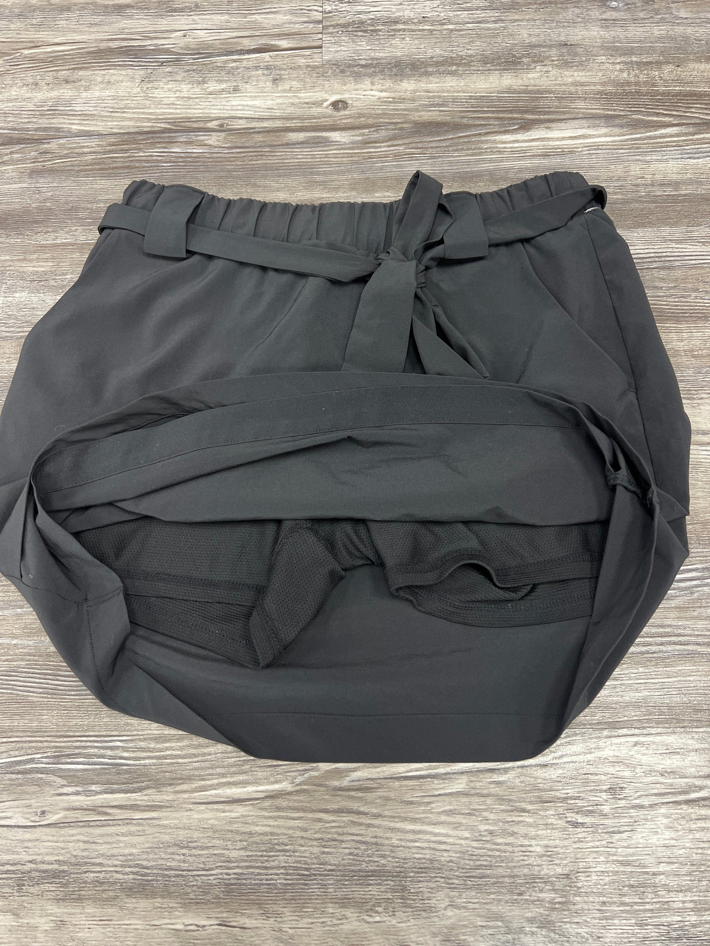 Athletic Skort By Athleta In Black, Size: S