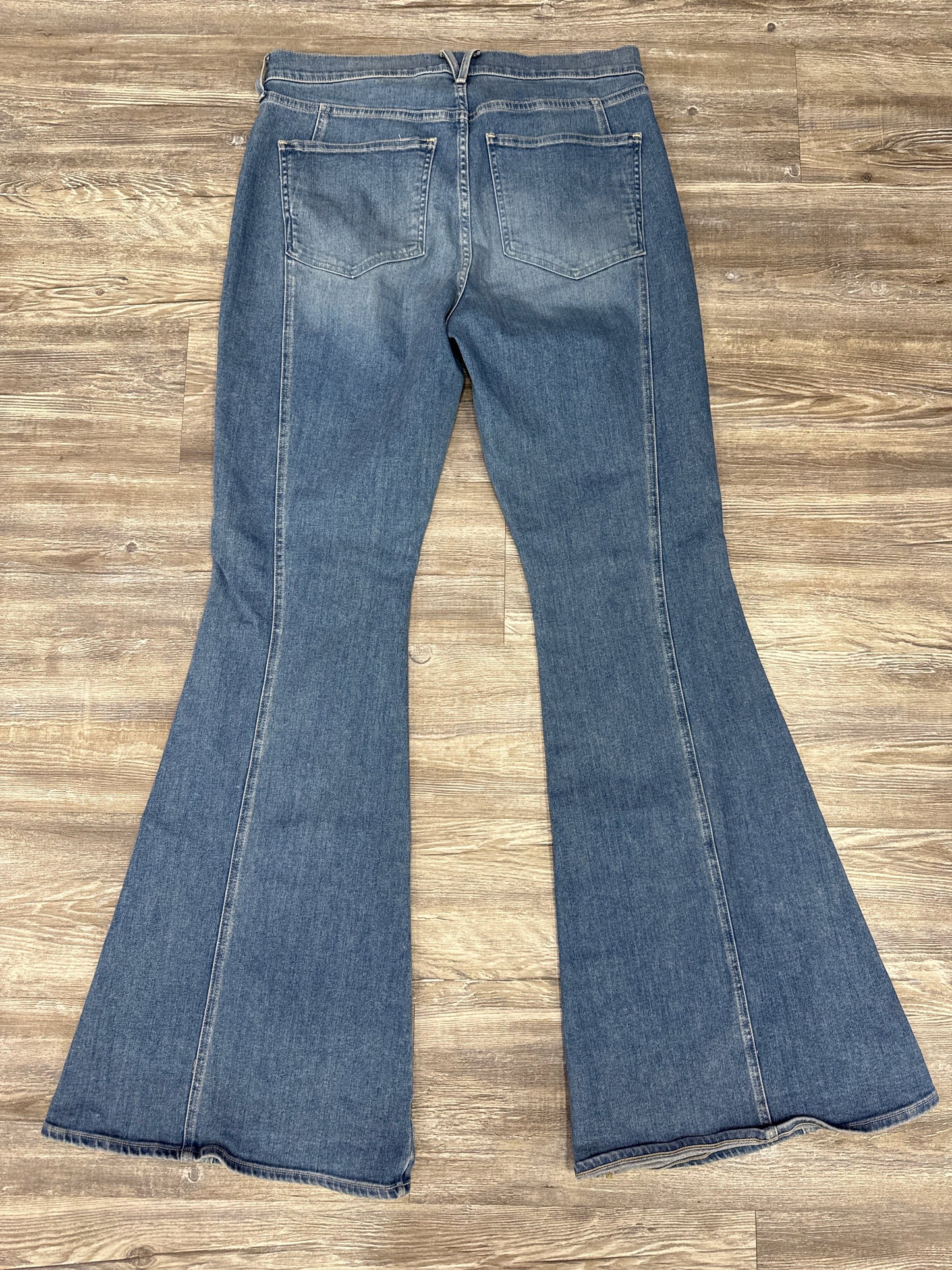 Jeans Boot Cut By Veronica Beard In Blue Denim, Size: 14