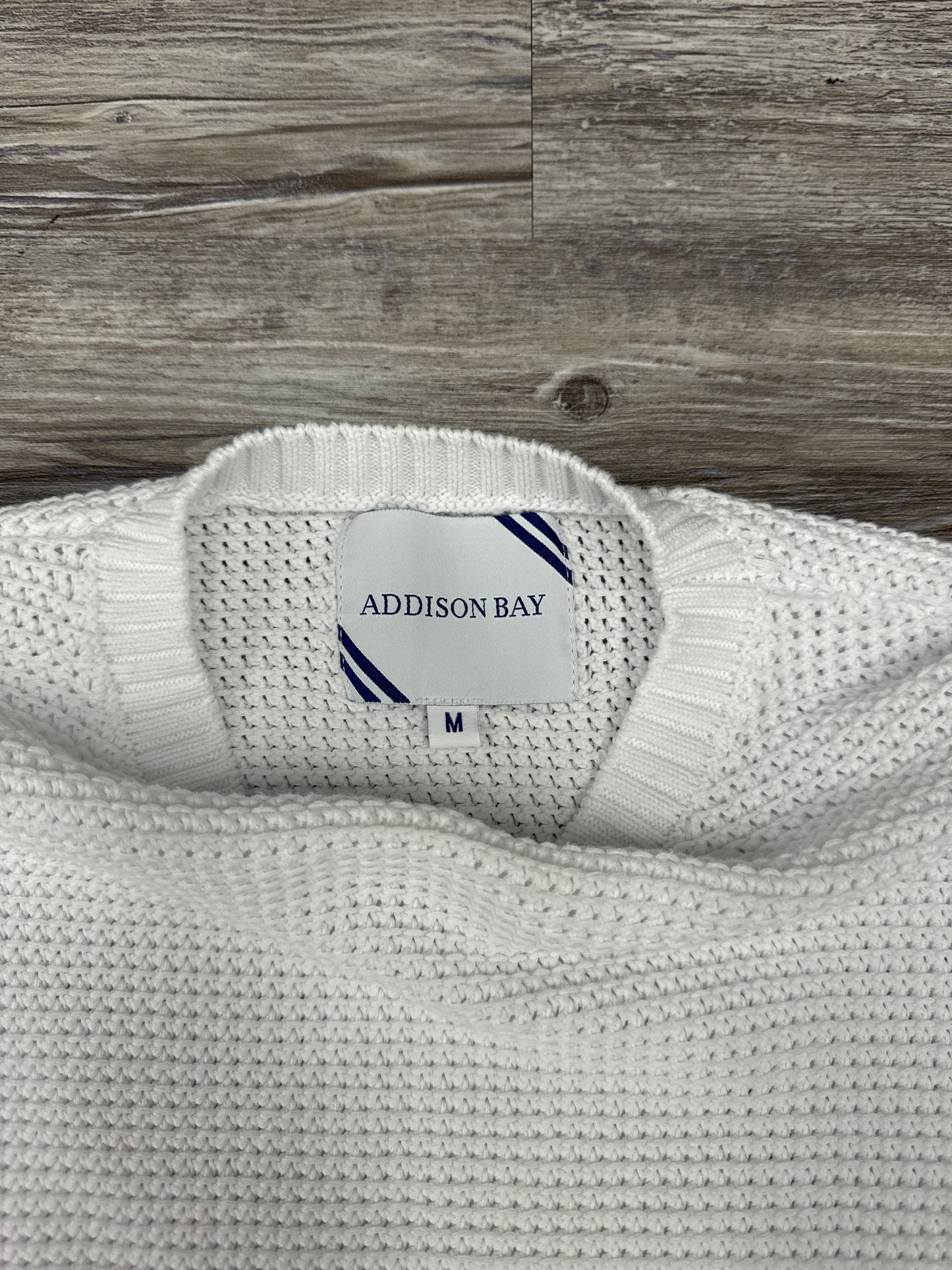 Sweater By Addison Bay In White, Size: M