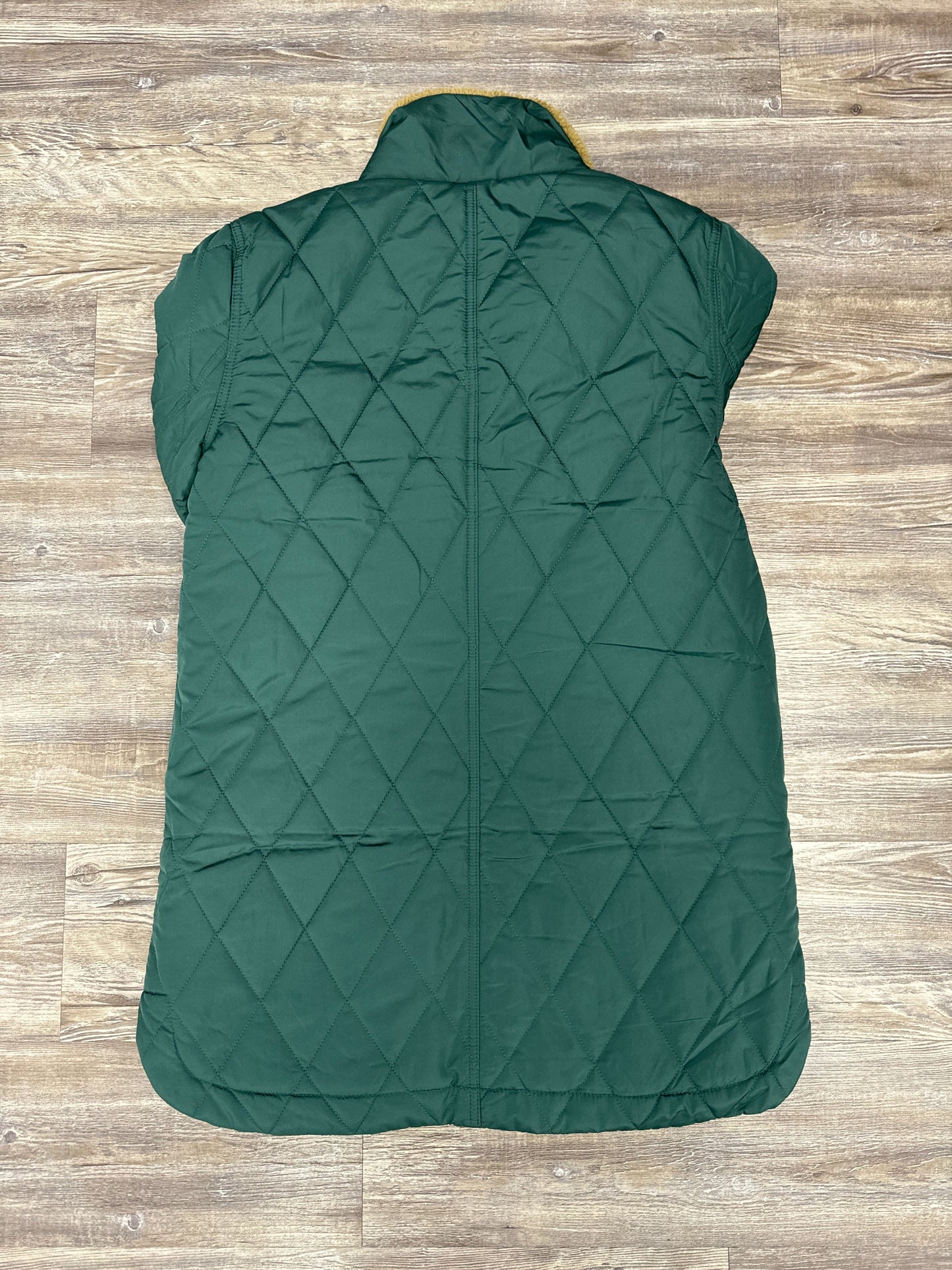 Coat Puffer & Quilted By Weatherproof In Green, Size: S