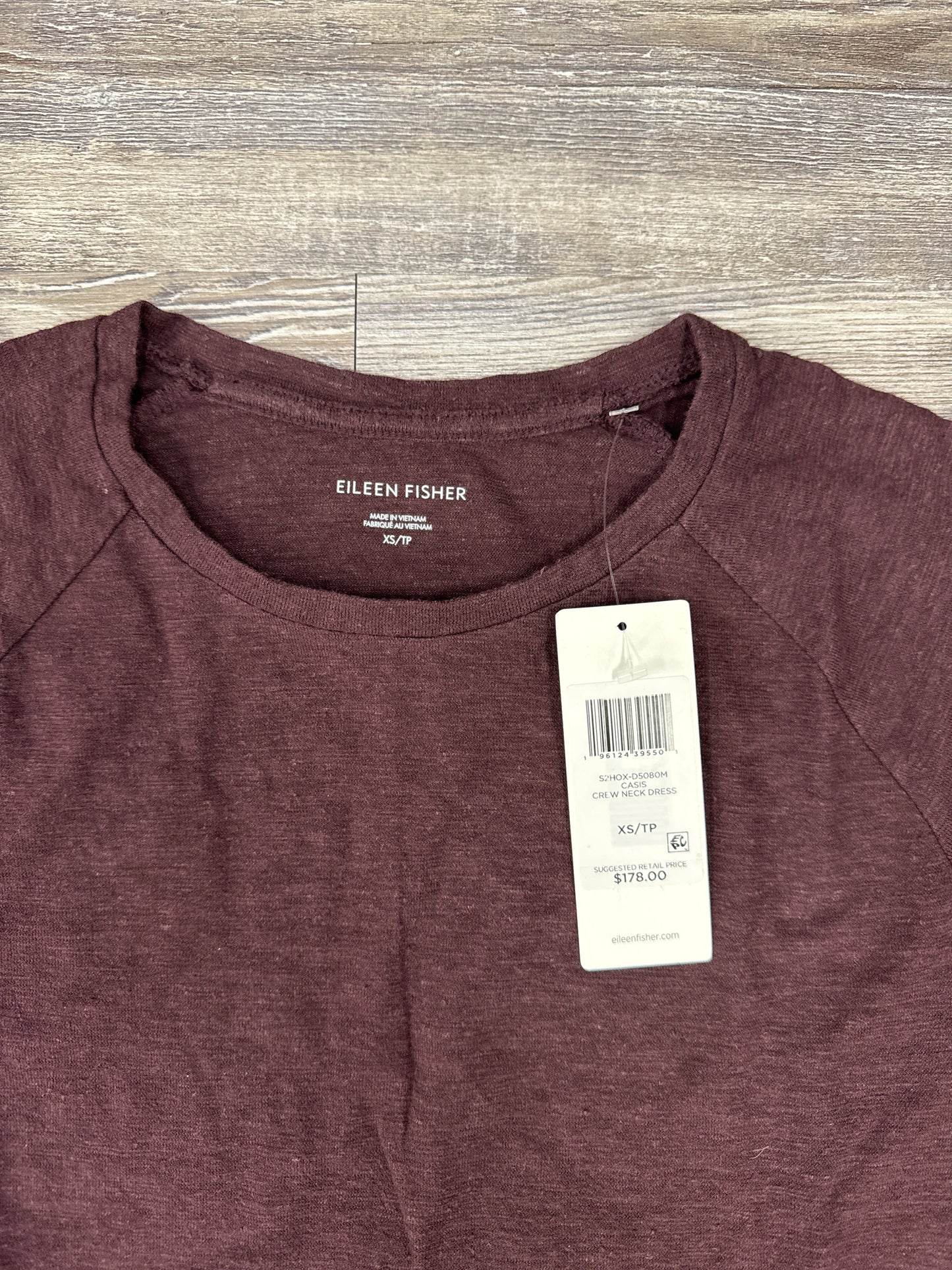 Dress Casual Short By Eileen Fisher In Purple, Size: Xs