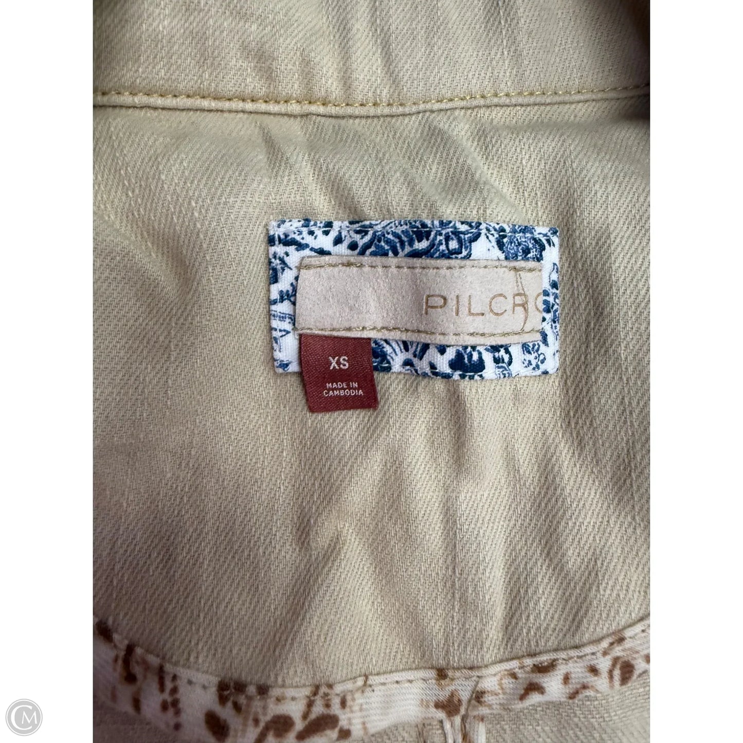 Jacket Other By Pilcro In Tan, Size: Xs