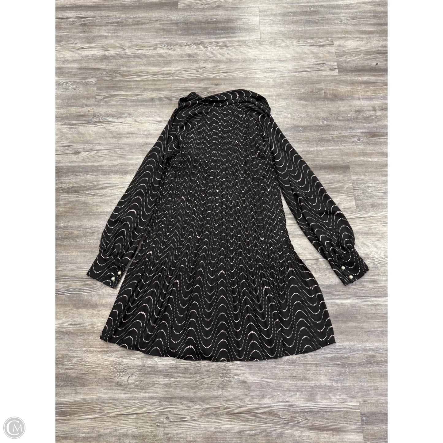 Dress Designer By Kate Spade In Black & Pink, Size: 0