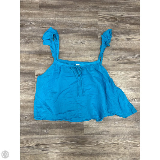 Top Sleeveless By Roller Rabbit In Blue, Size: M