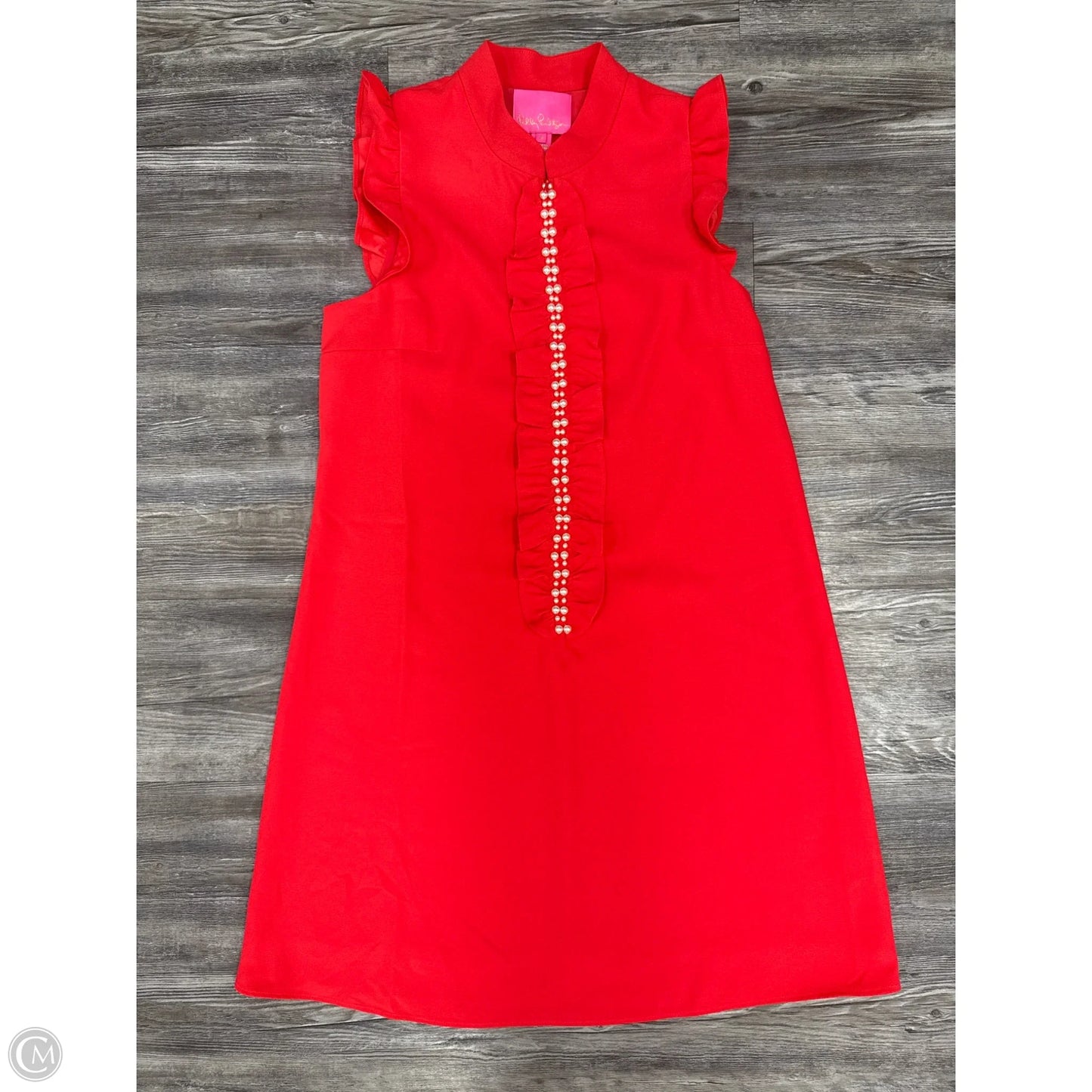 Dress Designer By Lilly Pulitzer In Red, Size: 4