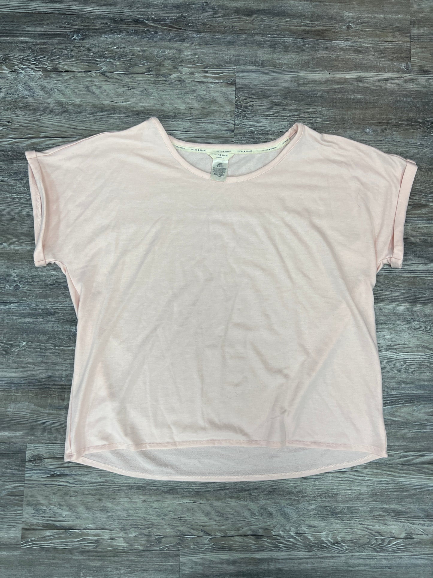 Top Short Sleeve Basic By Lucky Brand  Size: Xxl