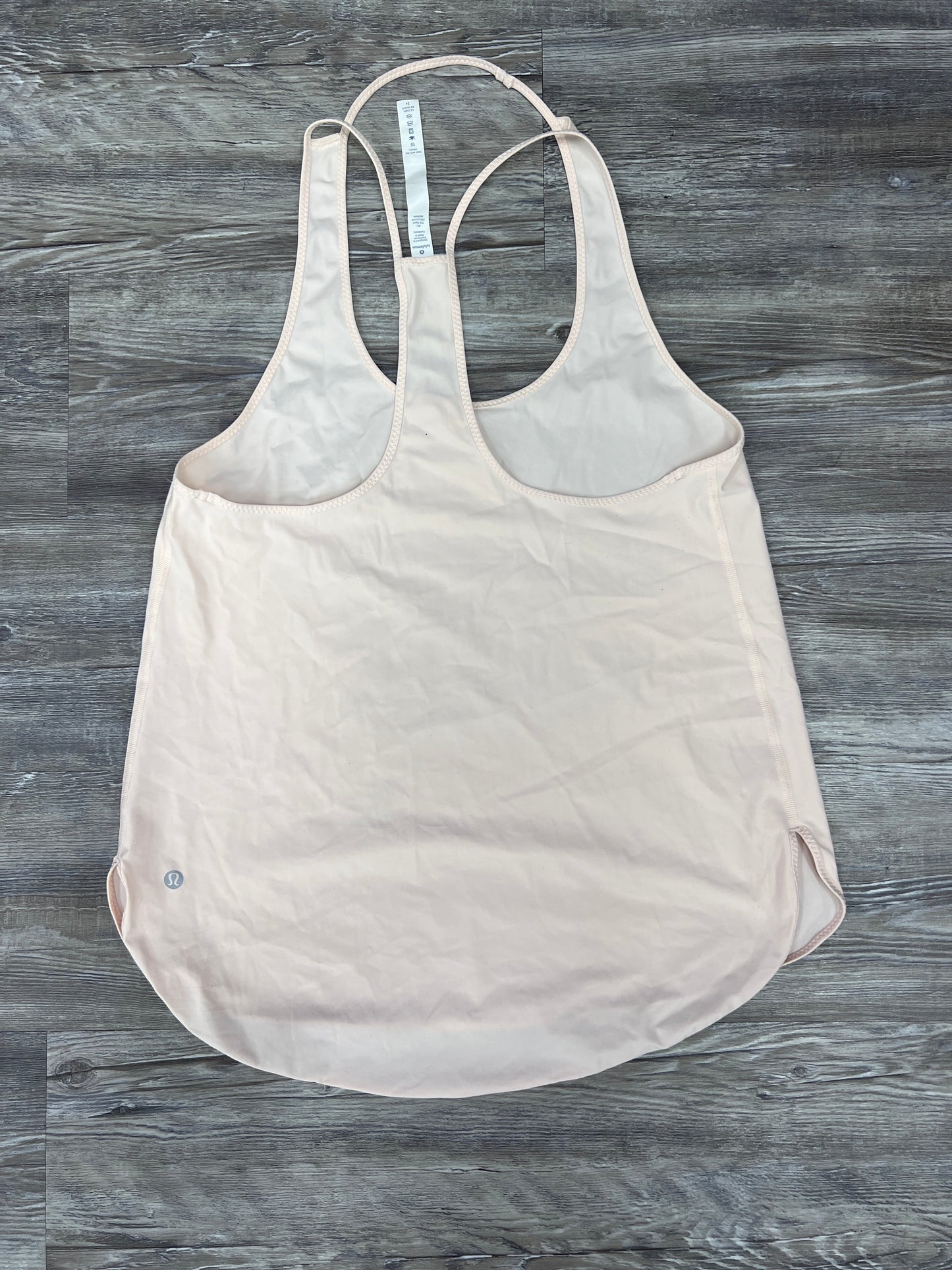 Athletic Tank Top By Lululemon Size: 6