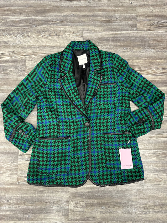 Jacket Other By Avec Les Filles In Blue & Green, Size: L