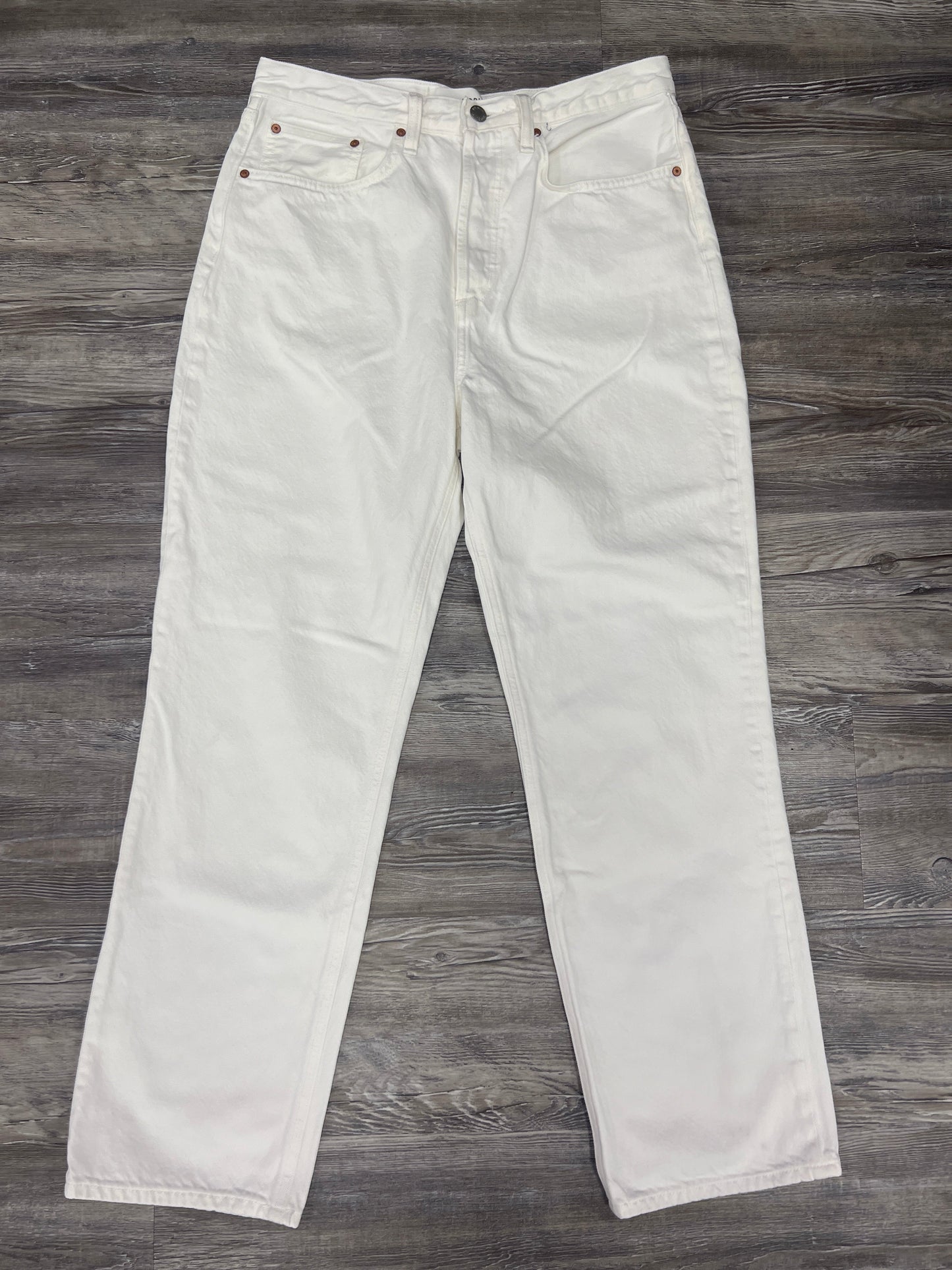 White Jeans Designer Cmb, Size 8l