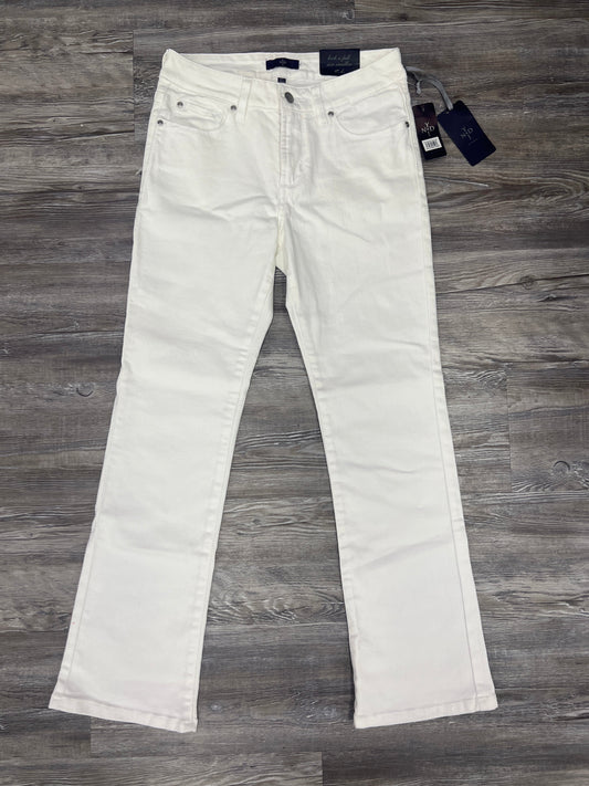 White Jeans Boot Cut Not Your Daughters Jeans, Size 2petite