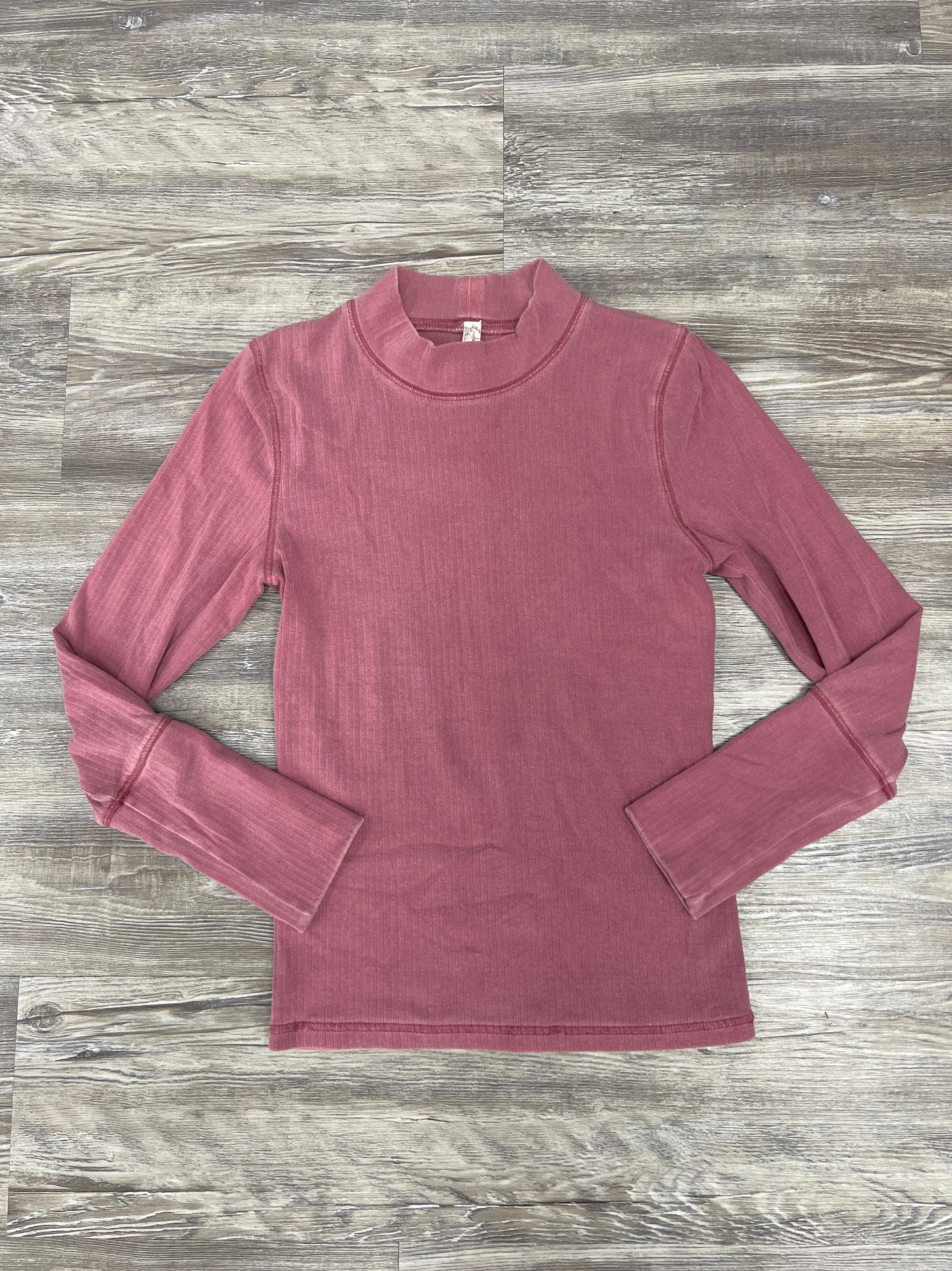 Top Long Sleeve By Free People In Purple, Size: M