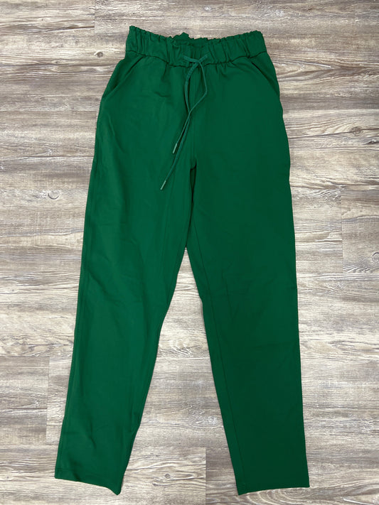 Green Athletic Pants Lululemon, Size 4