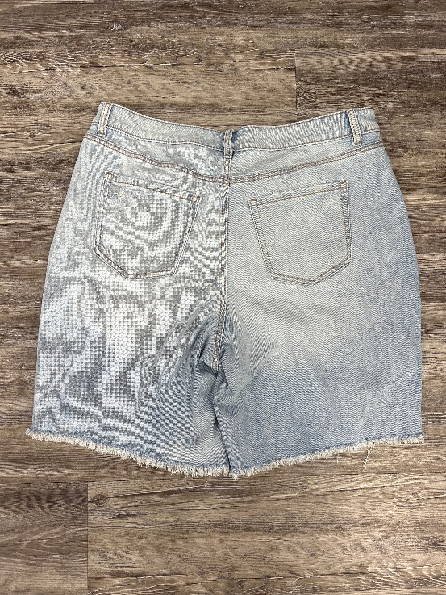 Shorts By Lane Bryant In Blue Denim, Size: 16