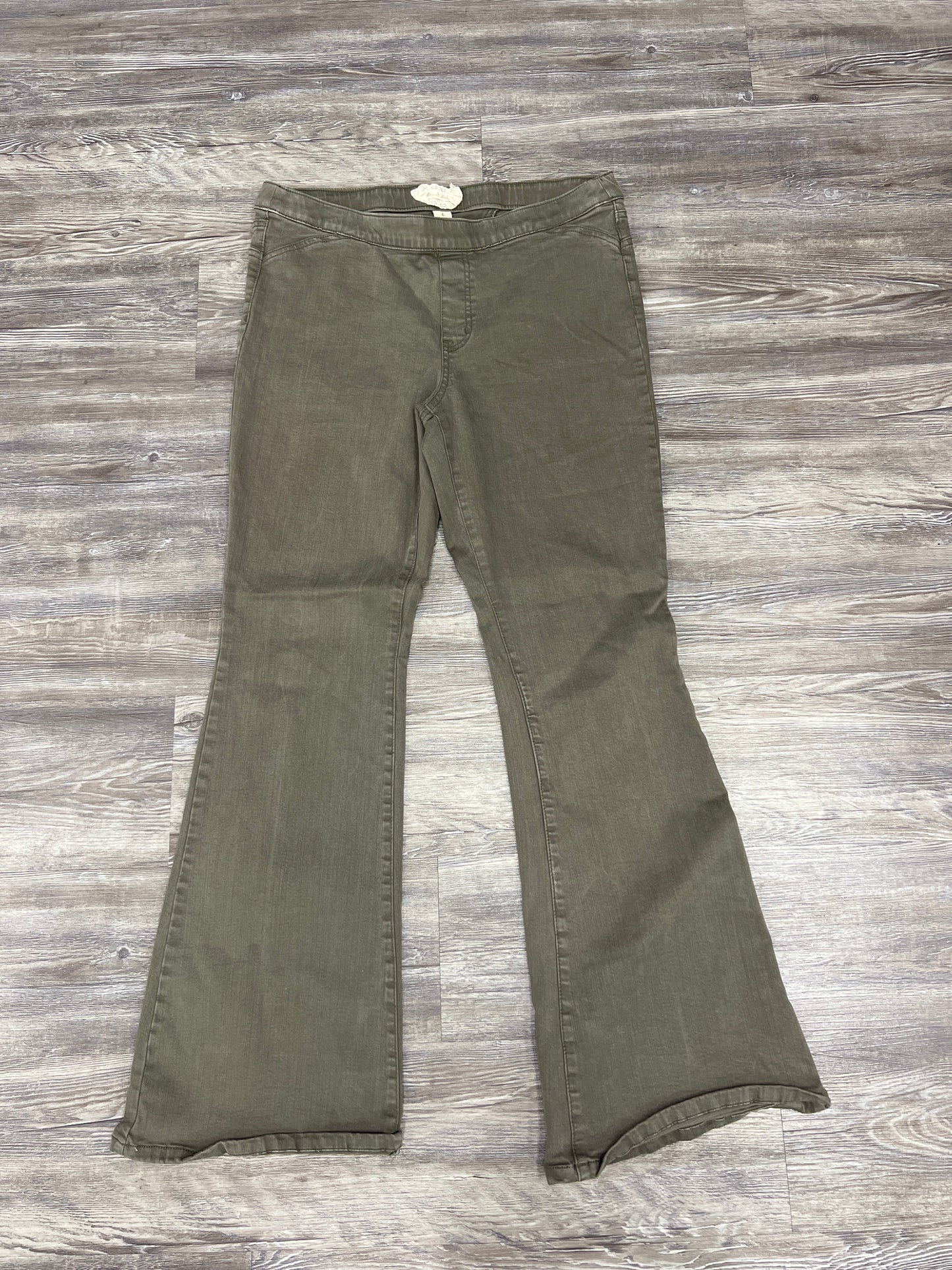 Jeans Flared By Altard State In Green, Size: 10