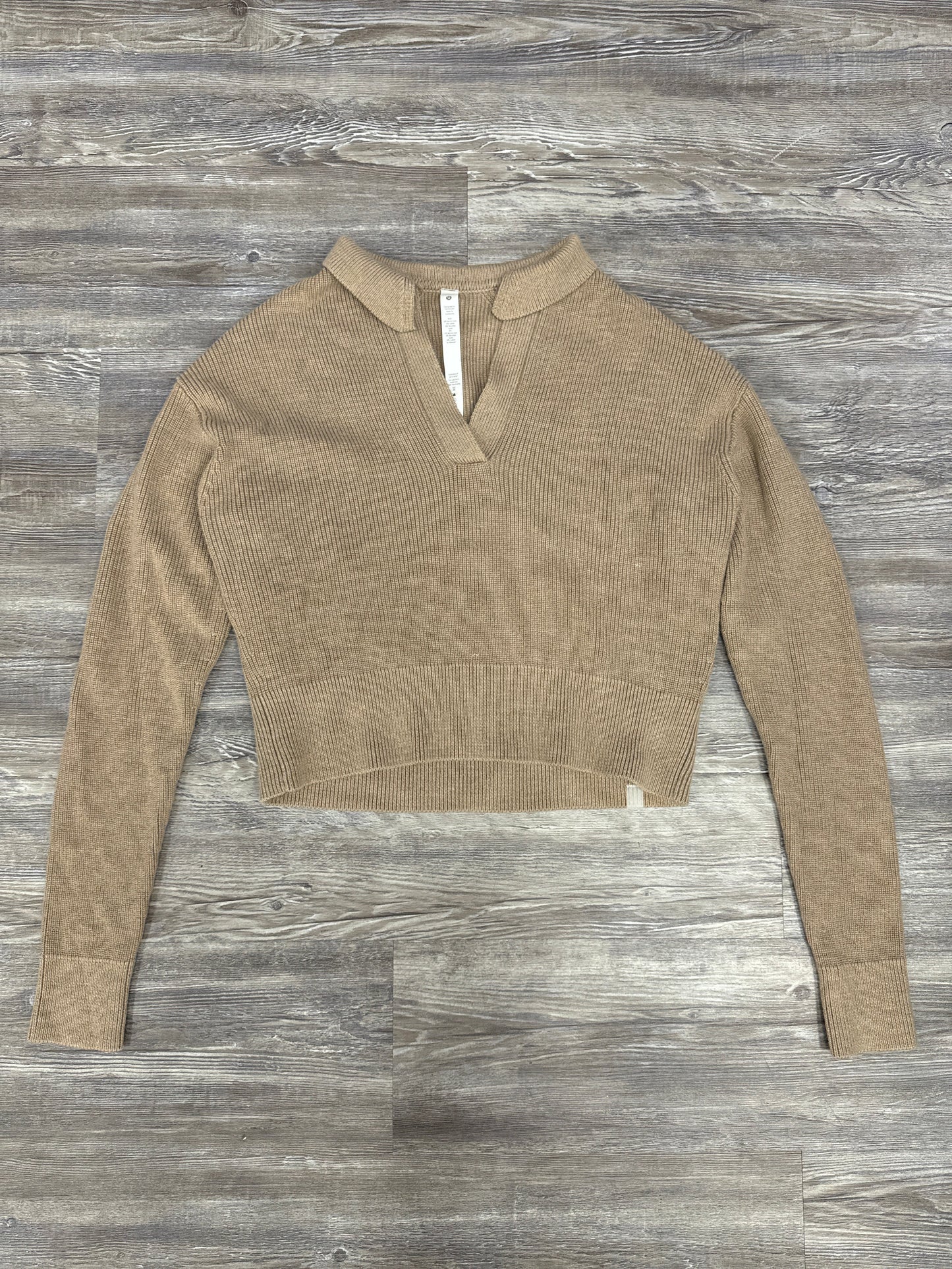 Tan Sweater Lululemon, Size S