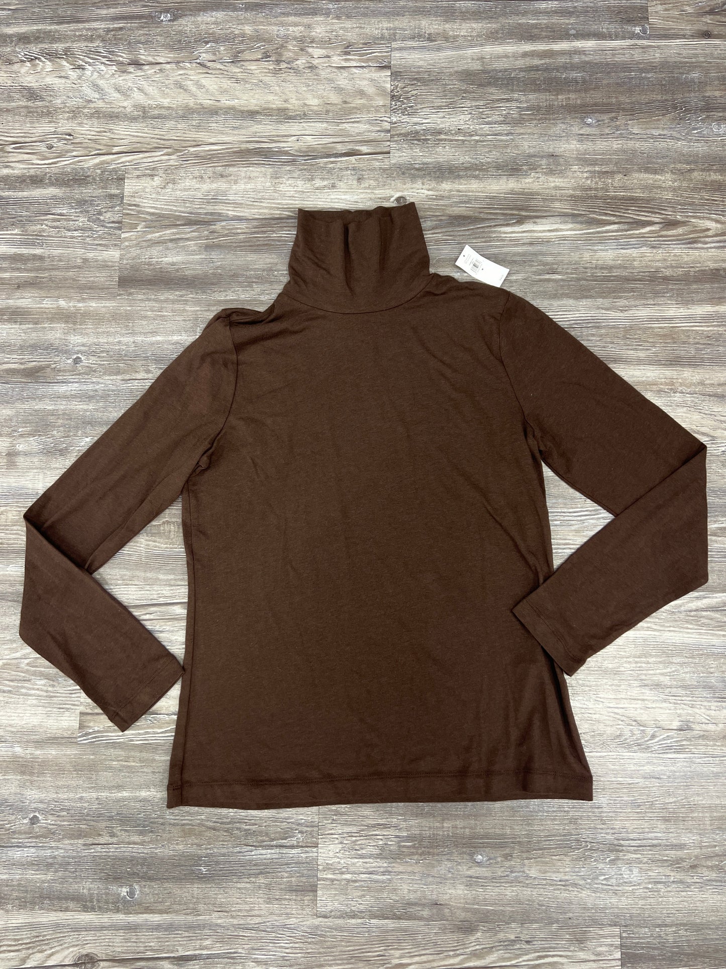 Brown Top Long Sleeve Banana Republic, Size M