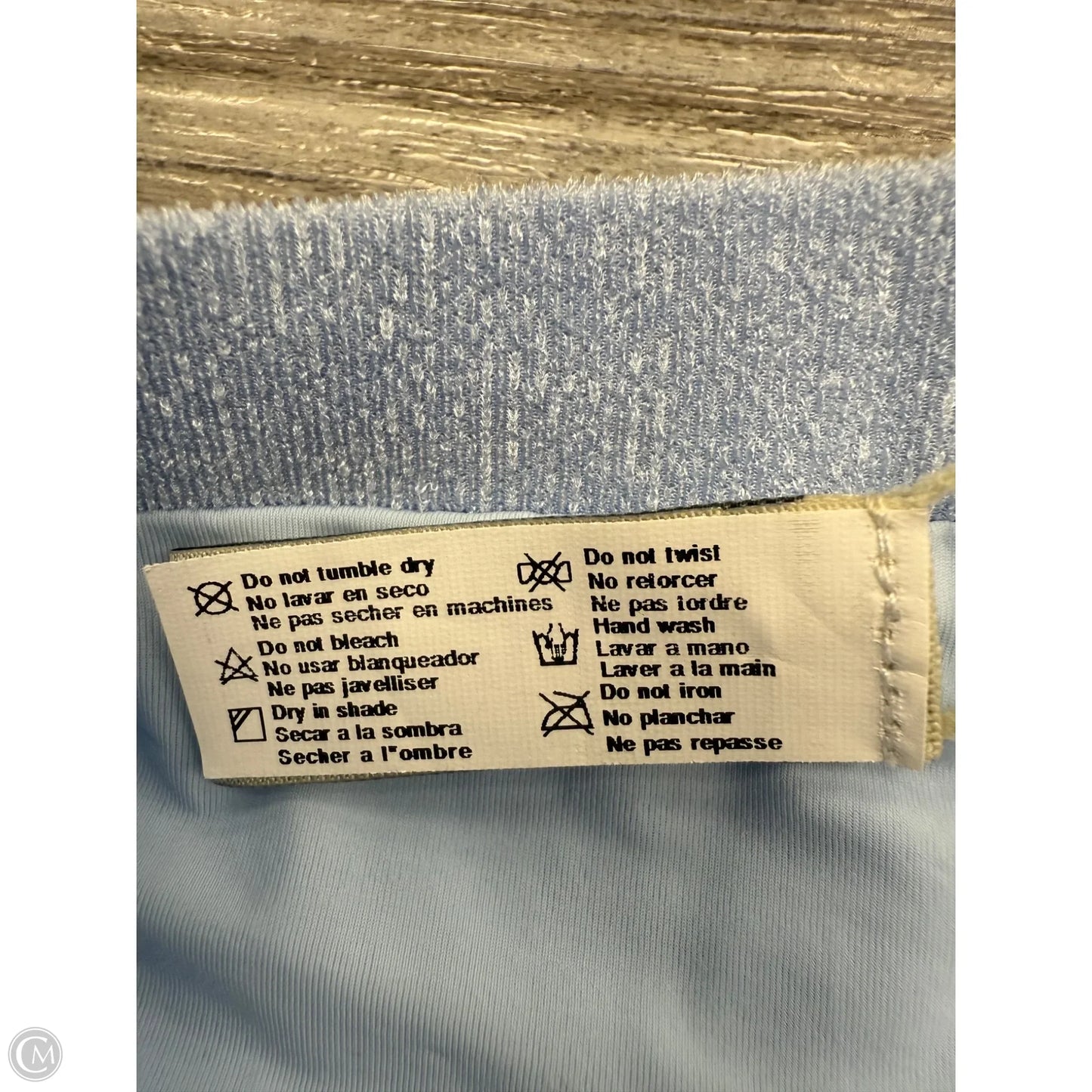 Swimsuit 2pc By Maagi In Blue, Size: S