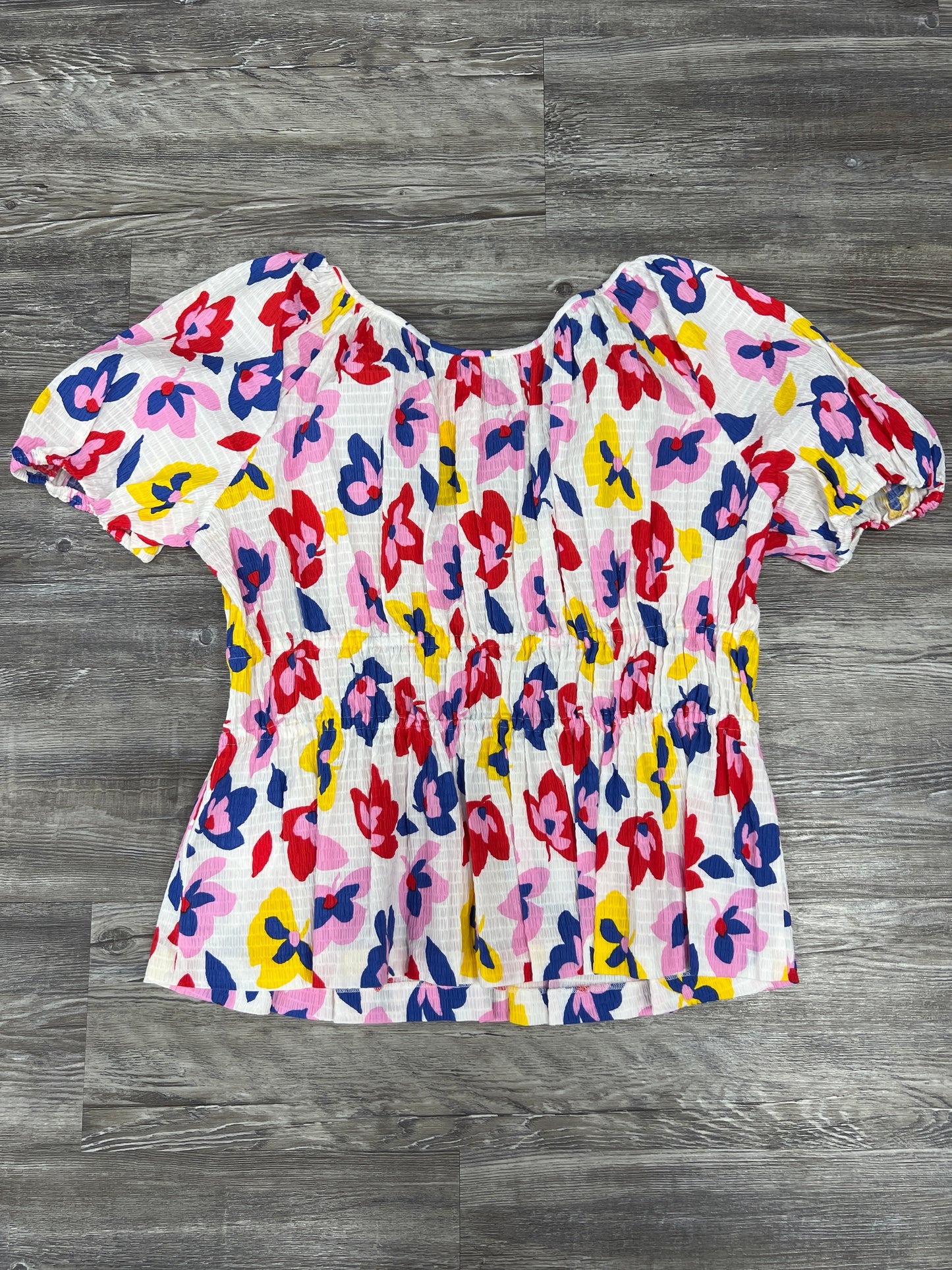 Multi-colored Top Short Sleeve Kate Spade, Size Xl