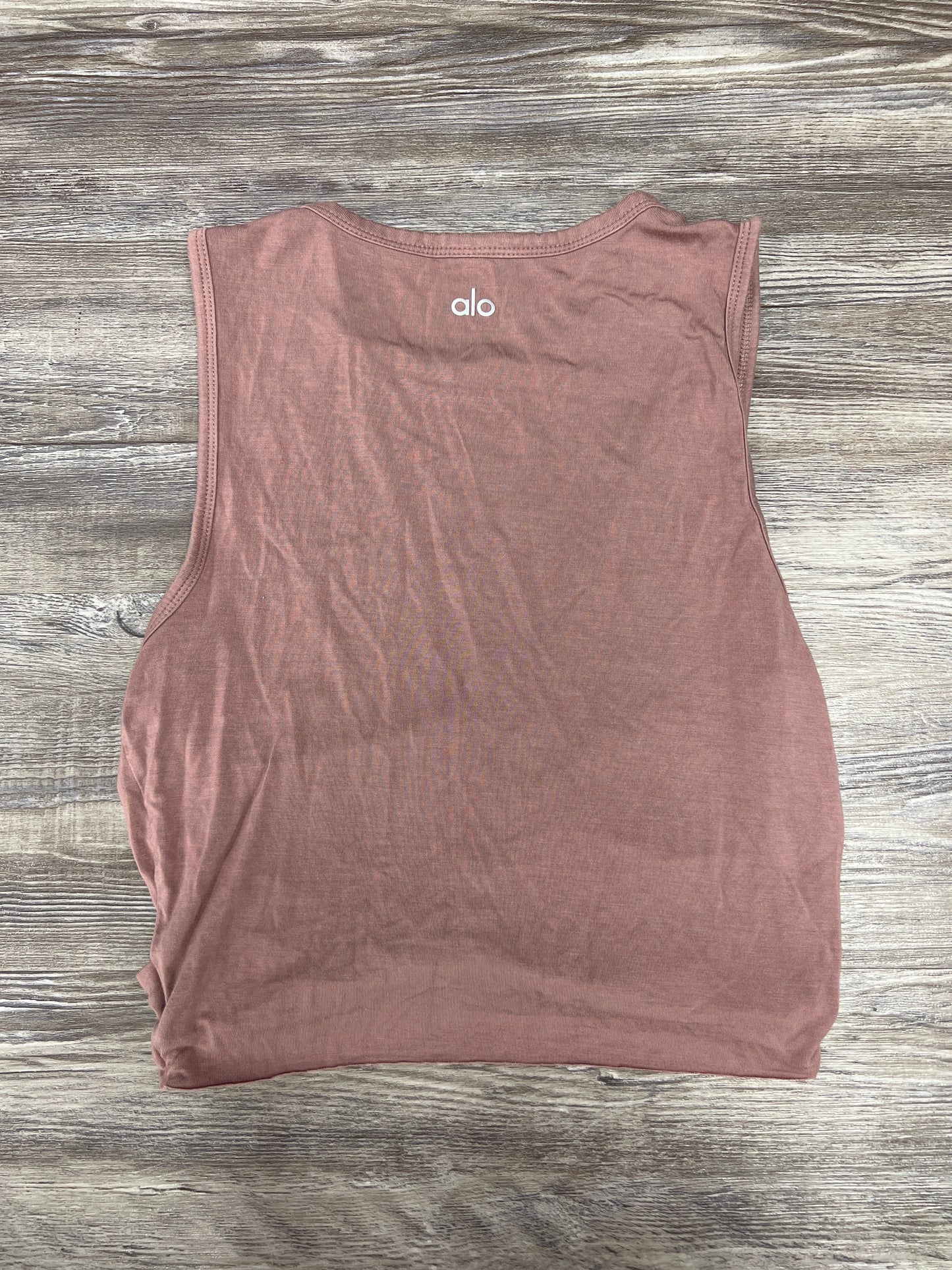 Athletic Tank Top By Alo In Mauve, Size: Xs