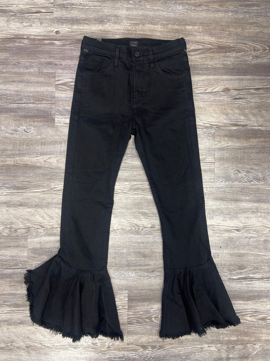 Jeans Designer By Citizens Of Humanity In Black Denim, Size: 0