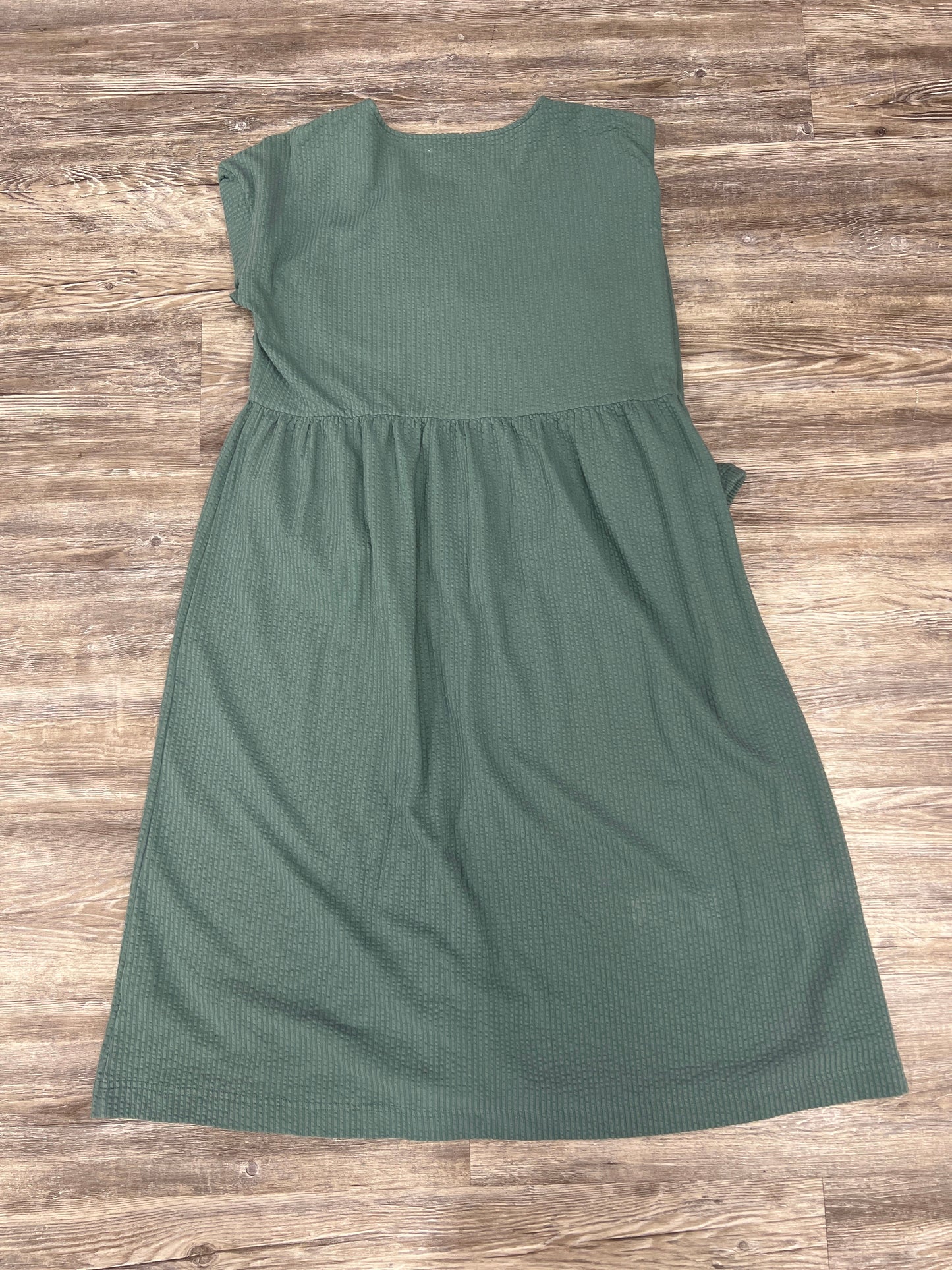 Dress Casual Midi By Madewell In Teal, Size: M