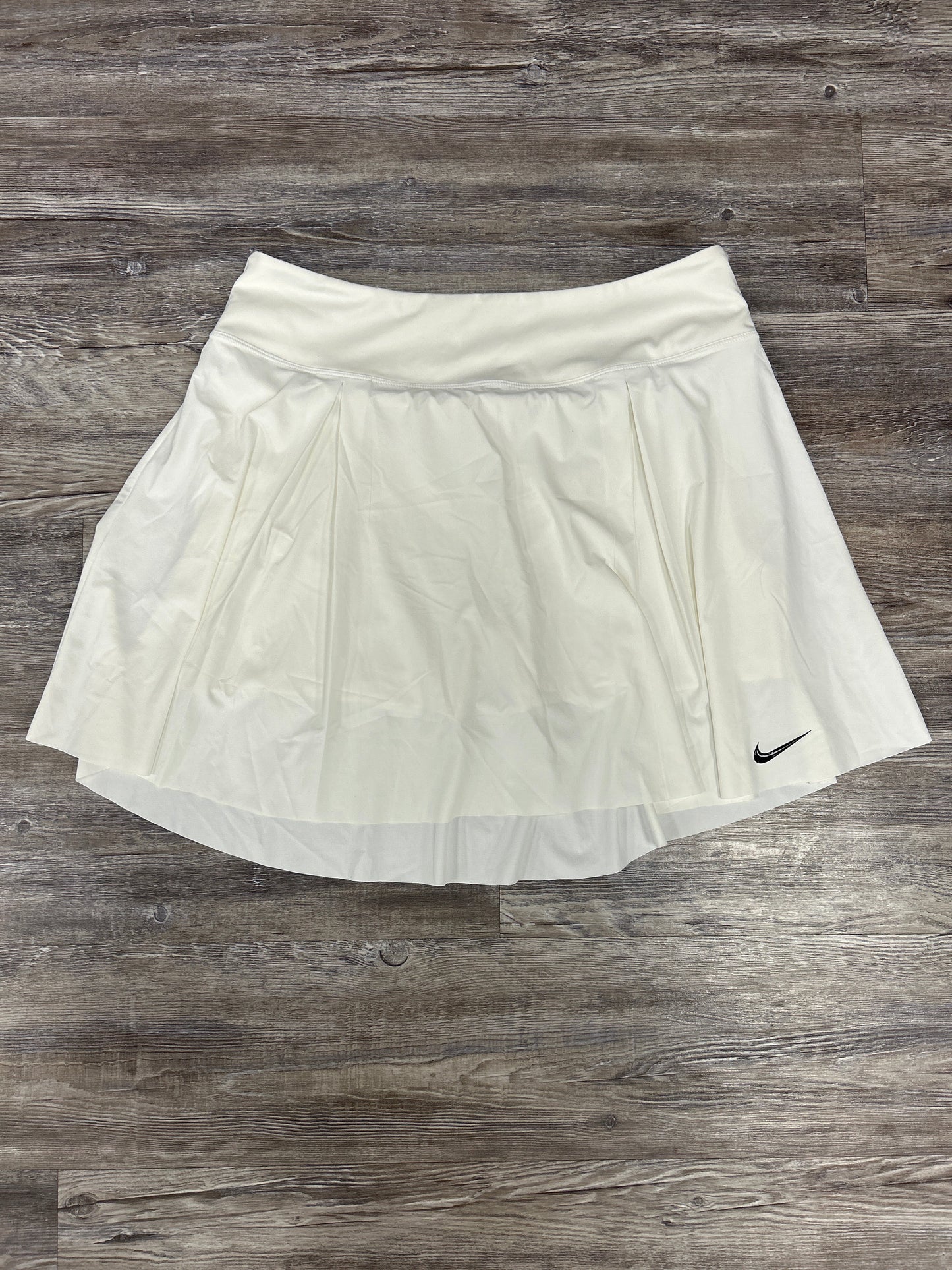 Athletic Skort By Nike Apparel In White, Size: Xl